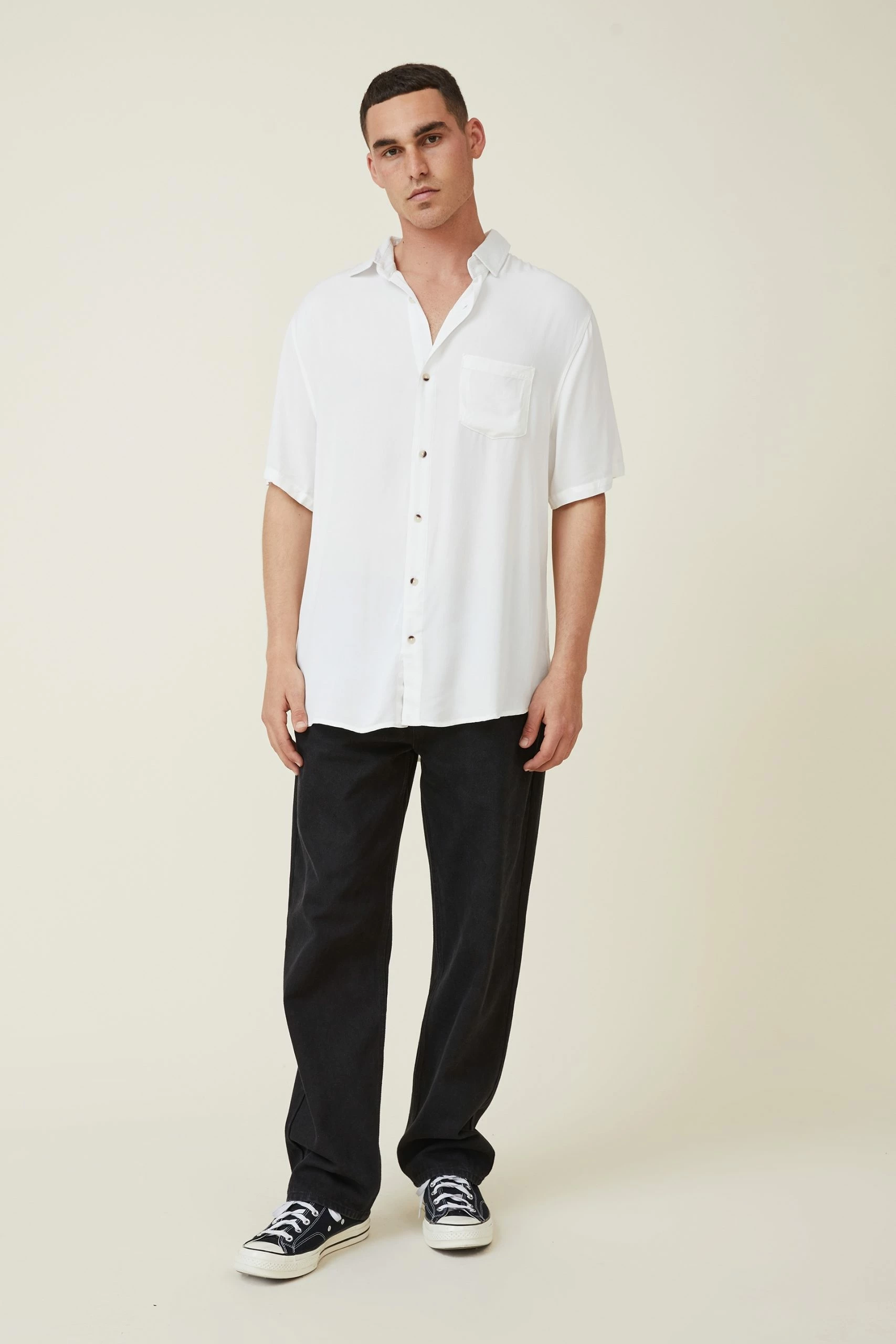 Cotton On Men Cuban Short Sleeve Shirt - Image 2
