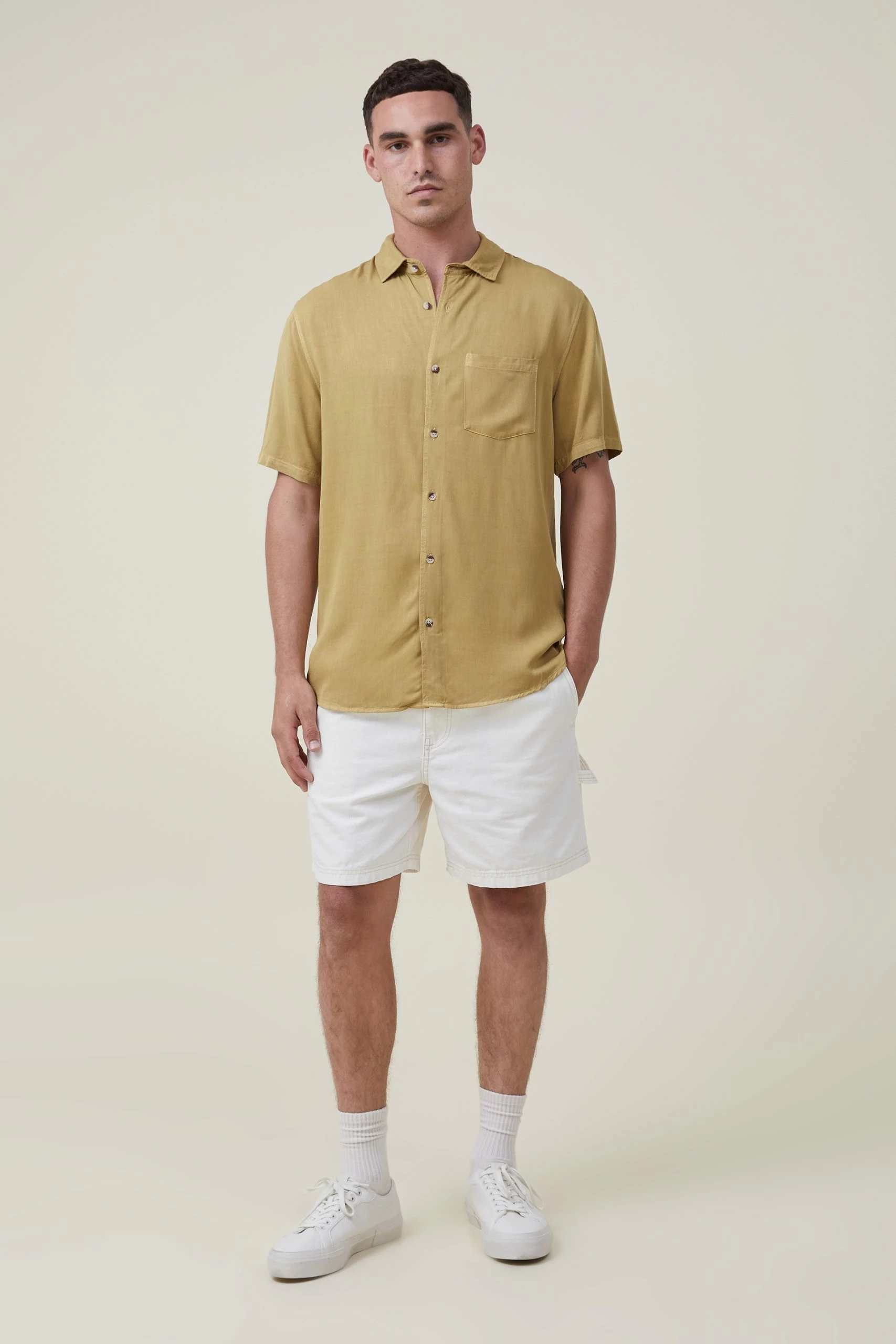 Cotton On Men Cuban Short Sleeve Shirt - Image 2