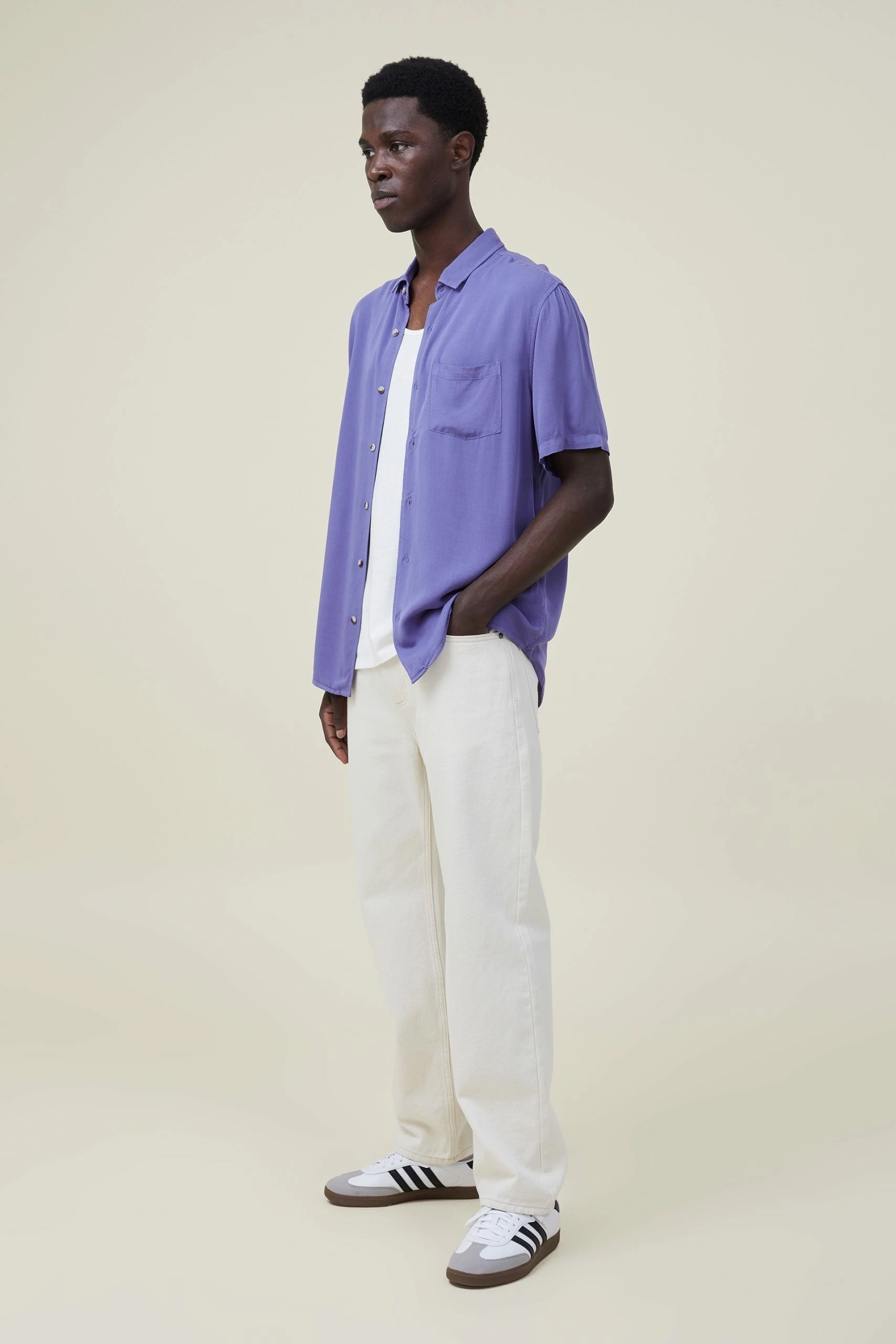 Cotton On Men Cuban Short Sleeve Shirt - Image 2