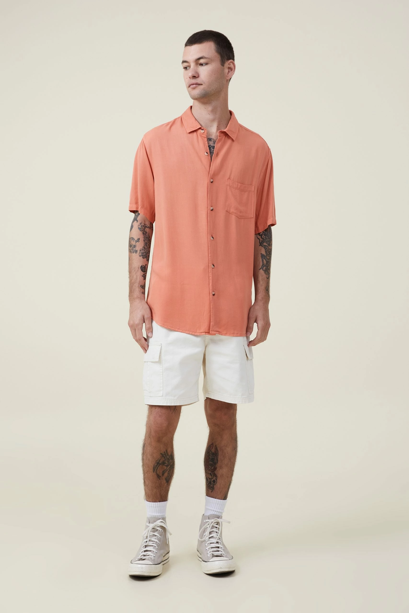 Cotton On Men Cuban Short Sleeve Shirt - Image 2