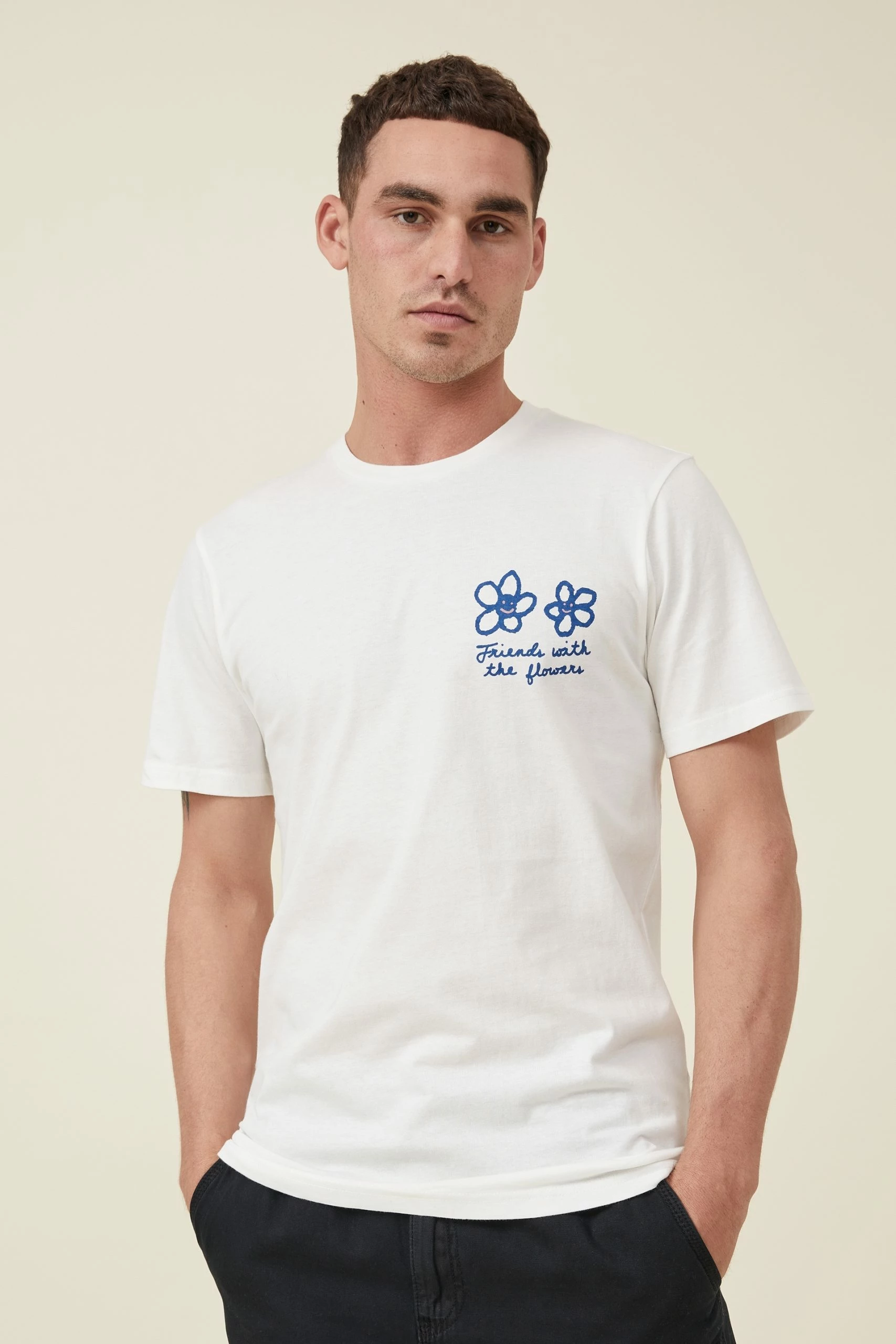 Cotton On Men Tbar Art T-Shirt