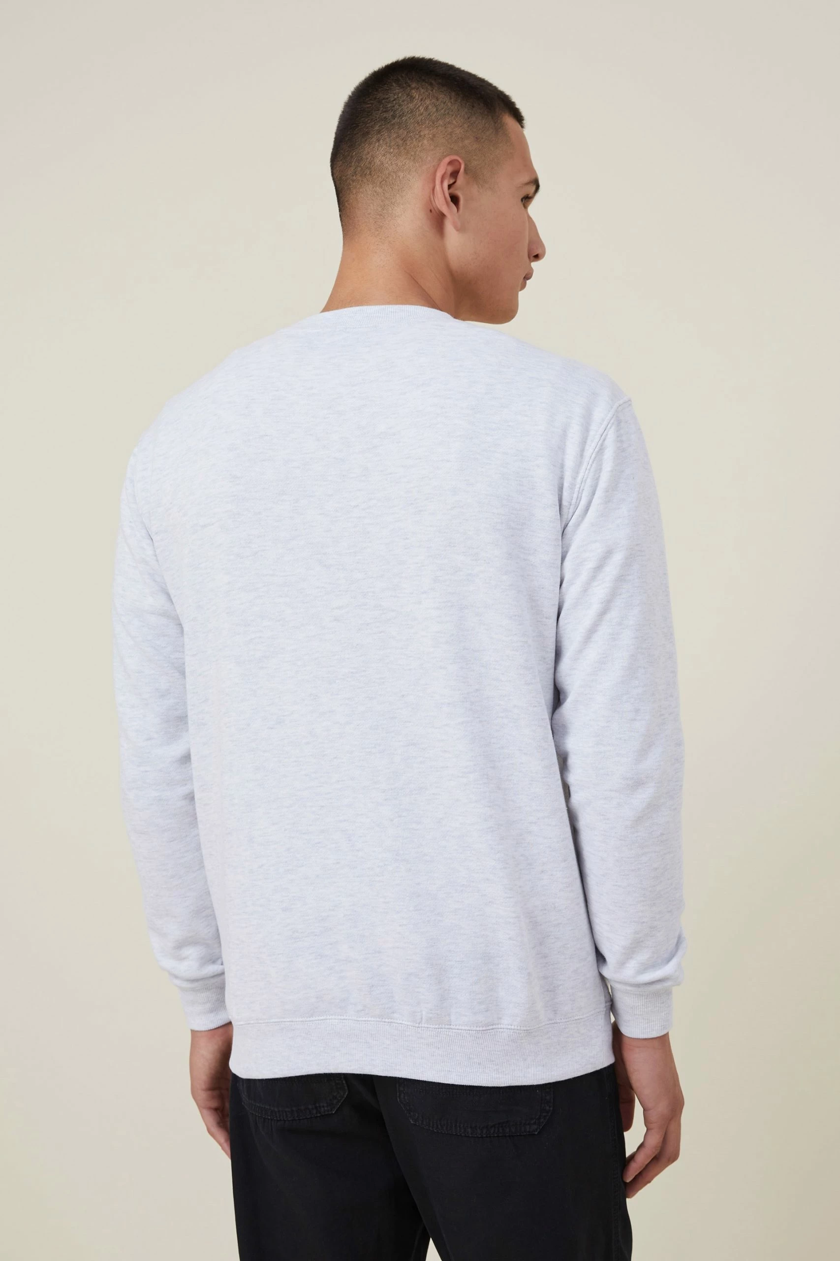 Cotton On Men Graphic Crew Fleece - Image 3