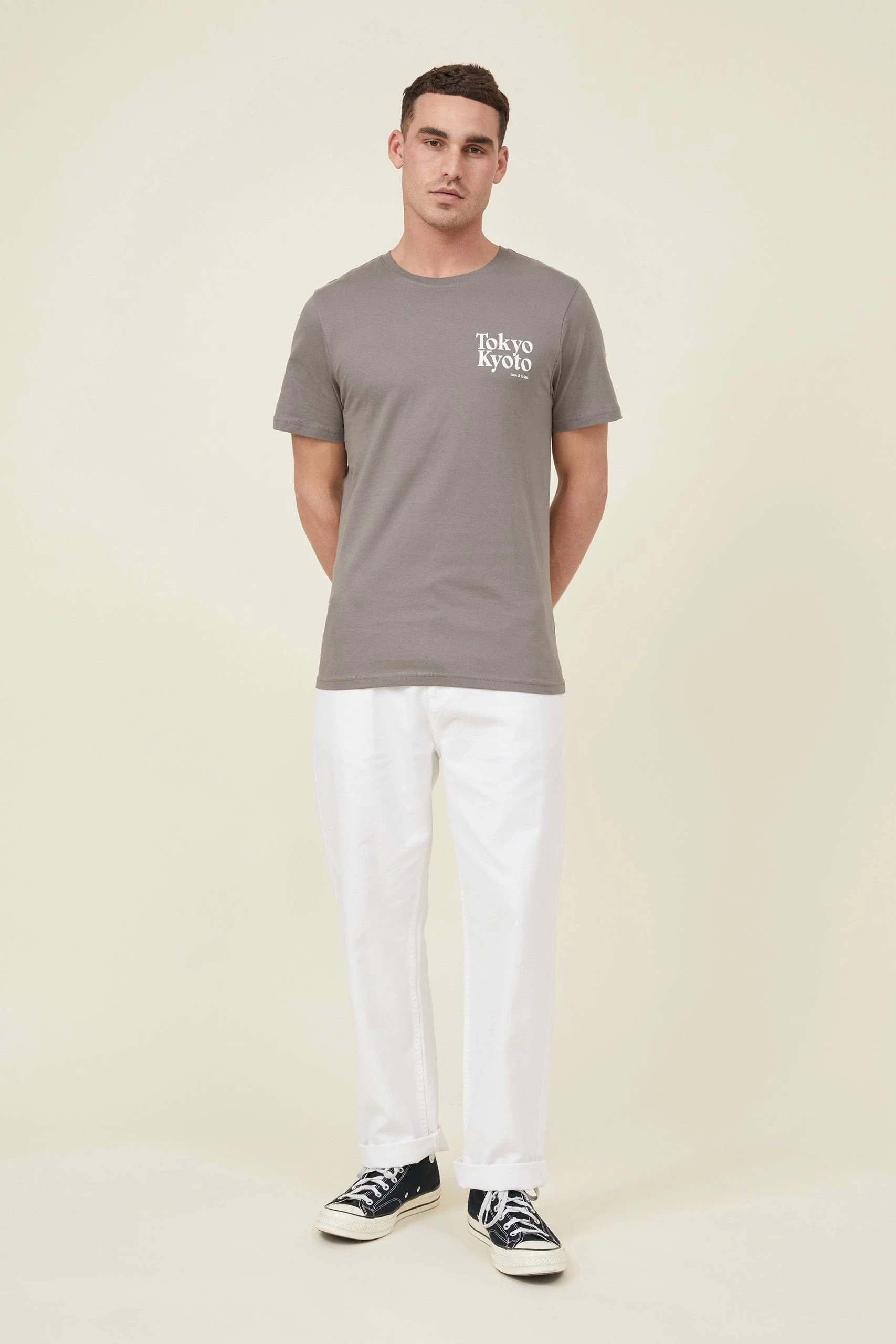 Cotton On Men Tbar Text T-Shirt - Image 2