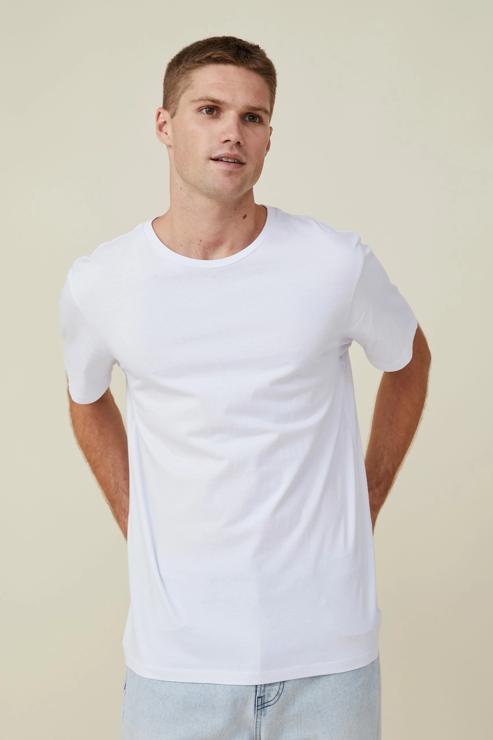 Cotton On Men Organic Regular Fit Crew T-Shirt