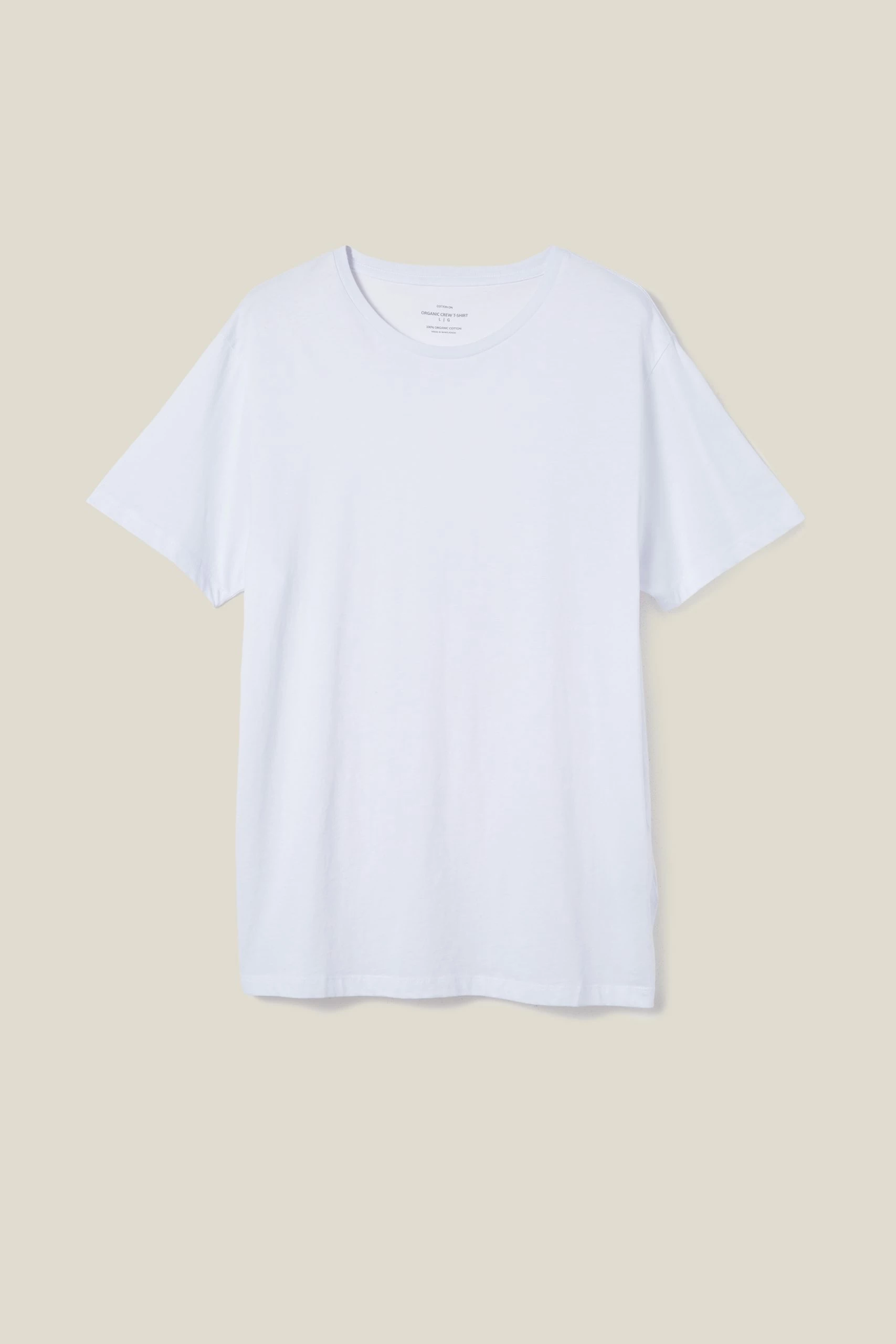 Cotton On Men Organic Regular Fit Crew T-Shirt - Image 4