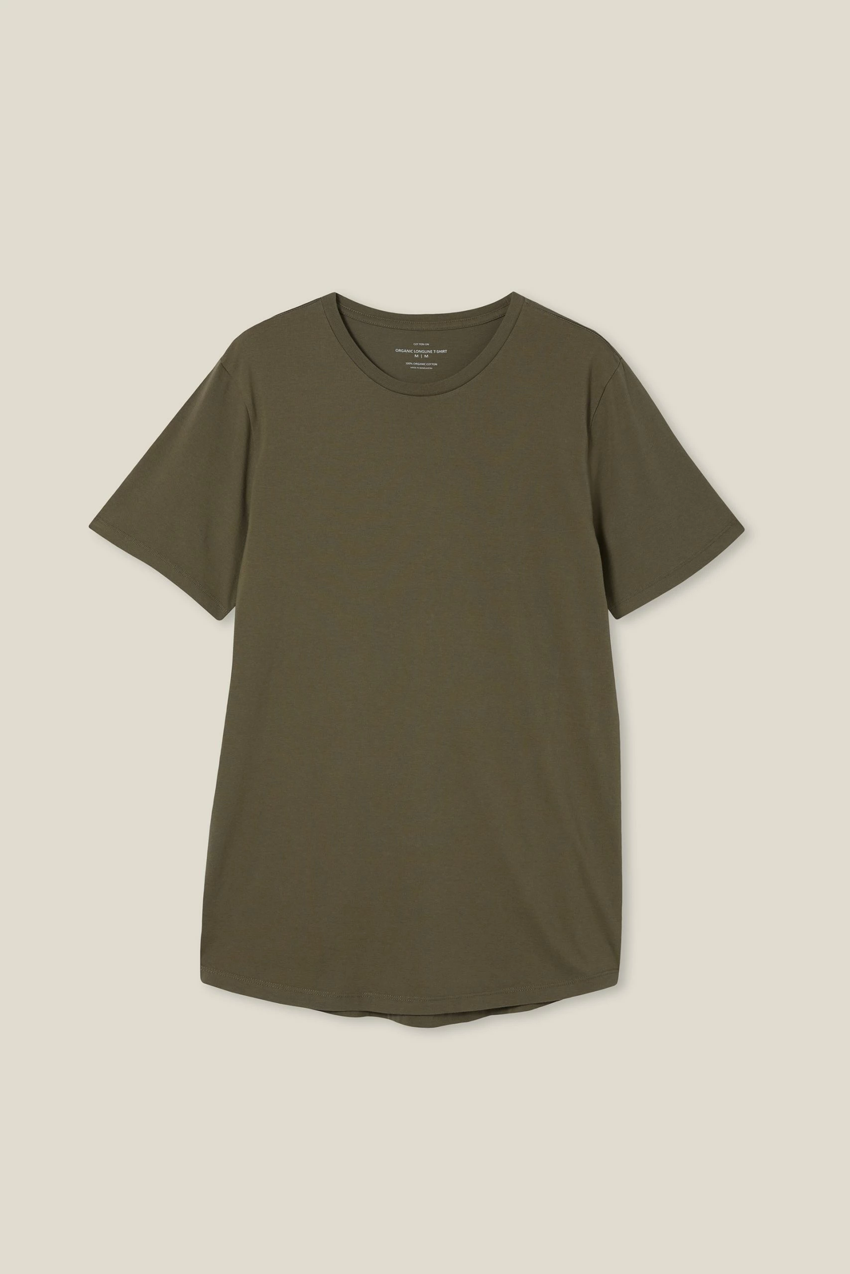 Cotton On Men Organic Longline T-Shirt - Image 4