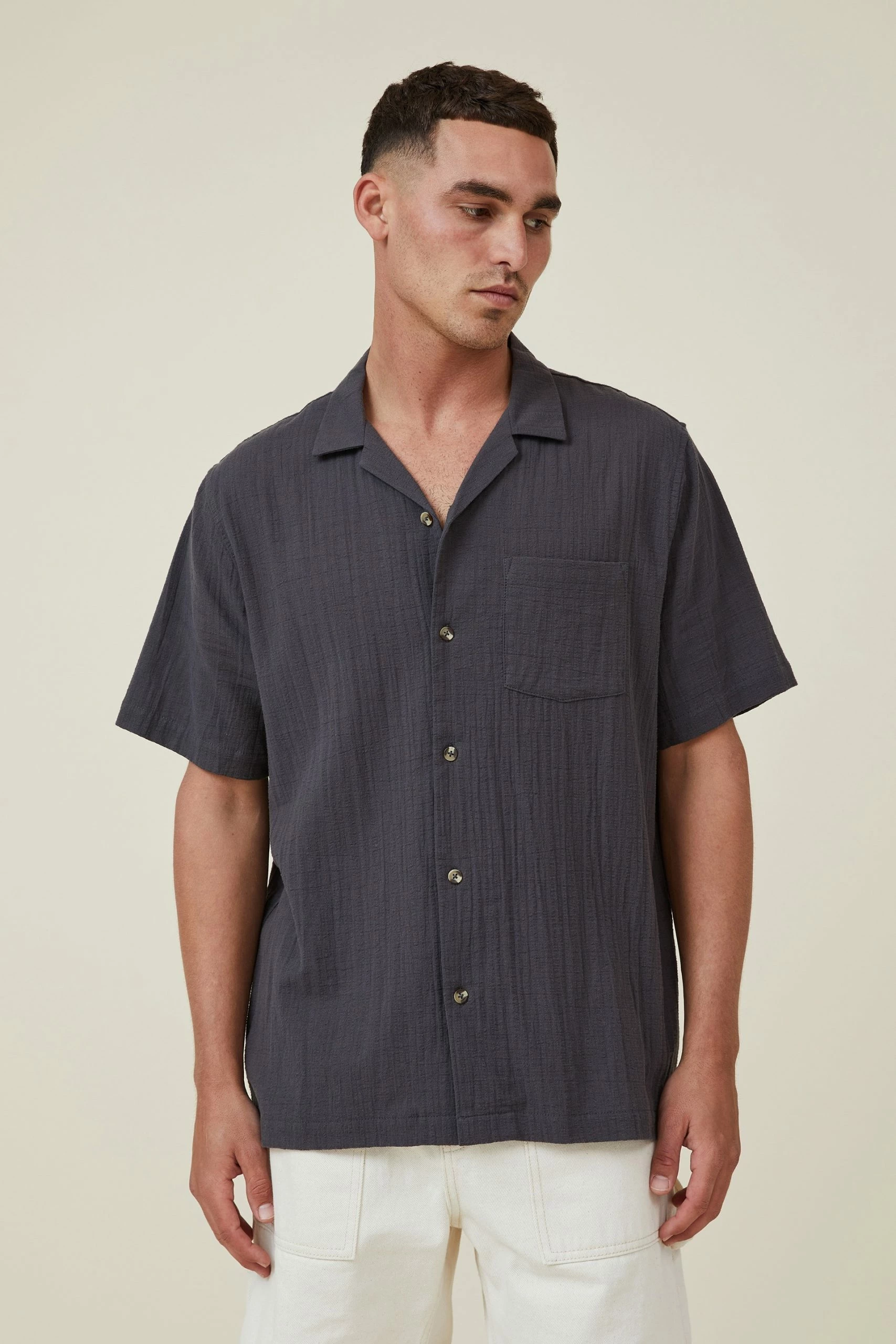Cotton On Men Riviera Short Sleeve Shirt