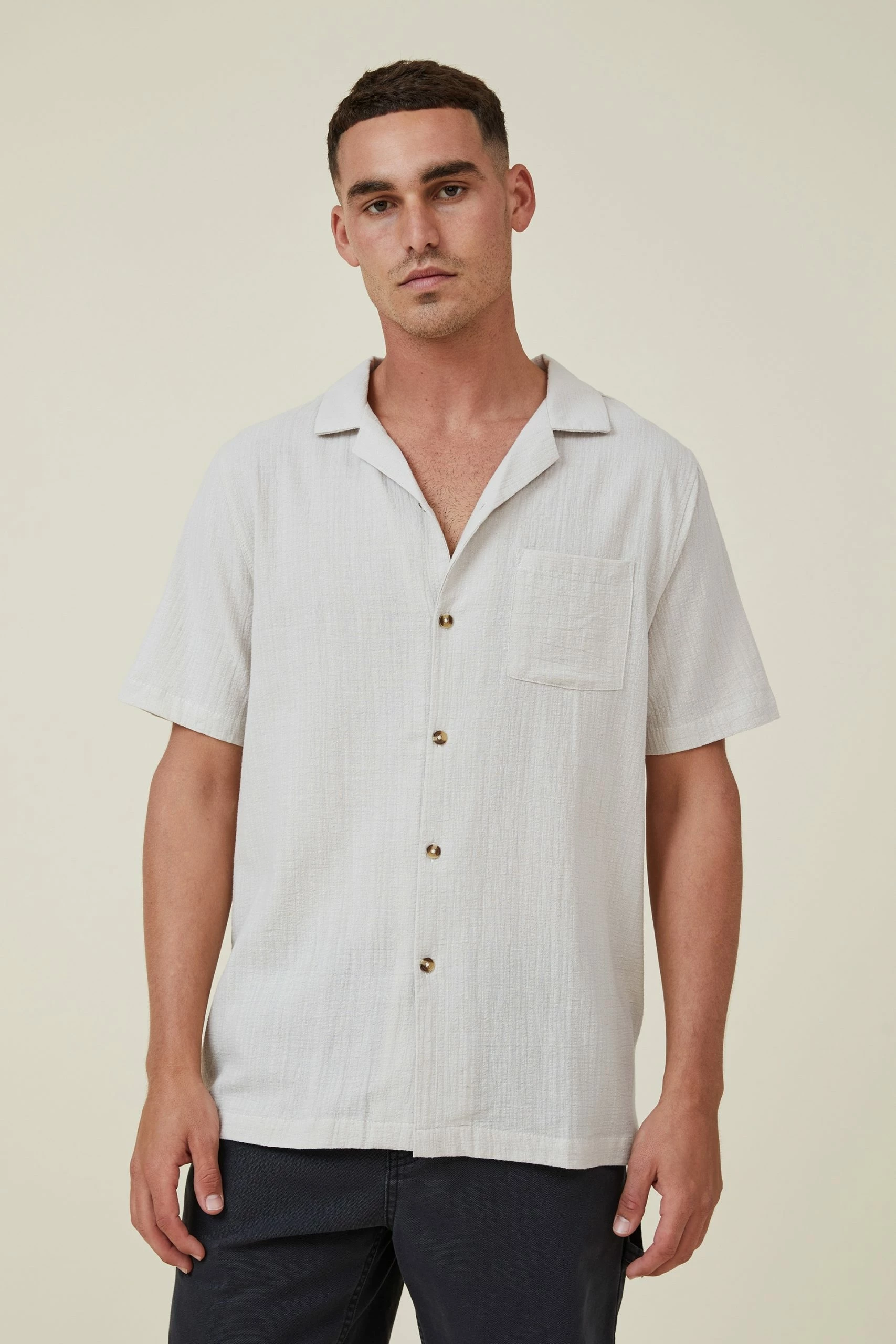 Cotton On Men Riviera Short Sleeve Shirt
