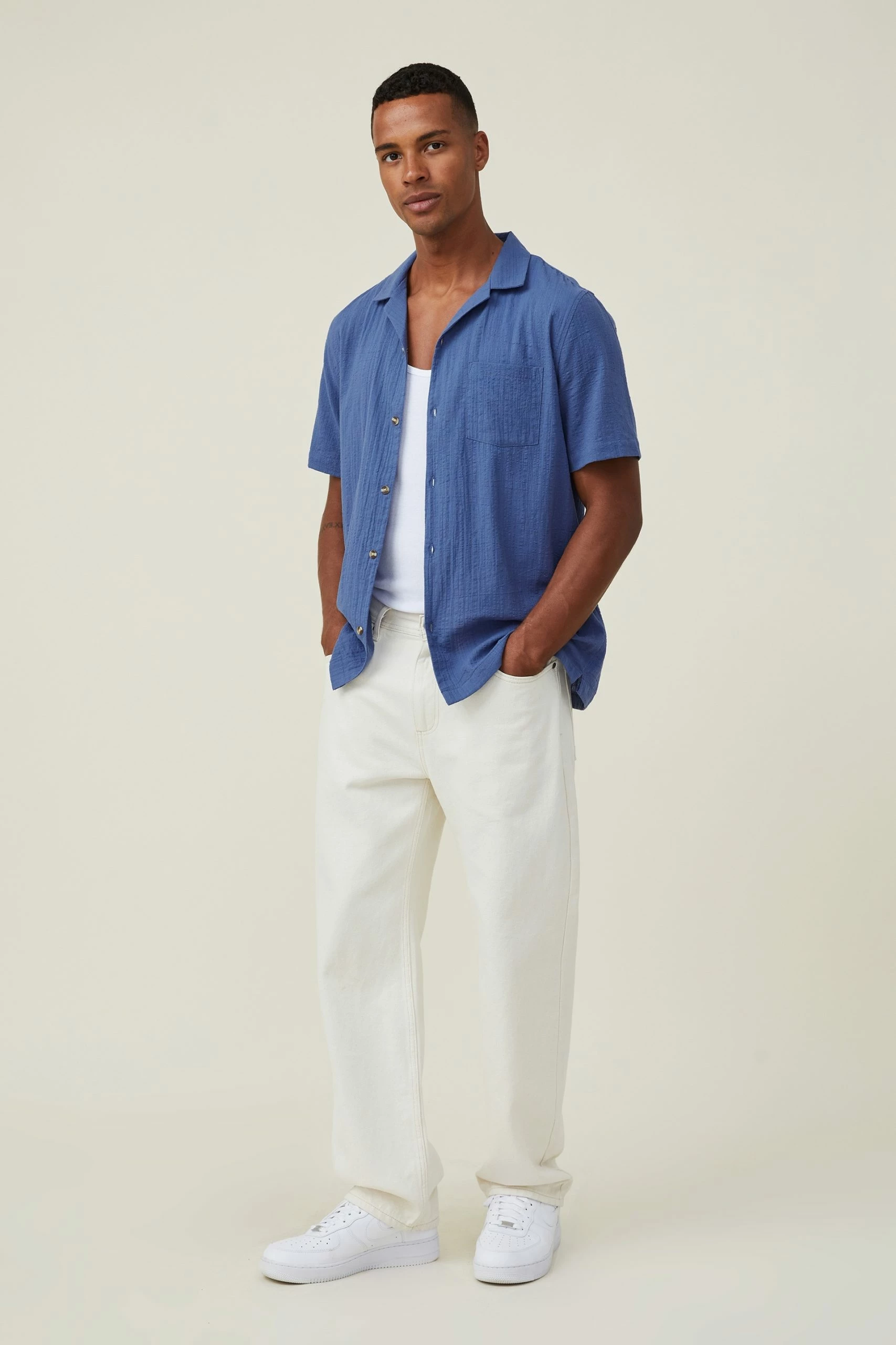 Cotton On Men Riviera Short Sleeve Shirt - Image 2