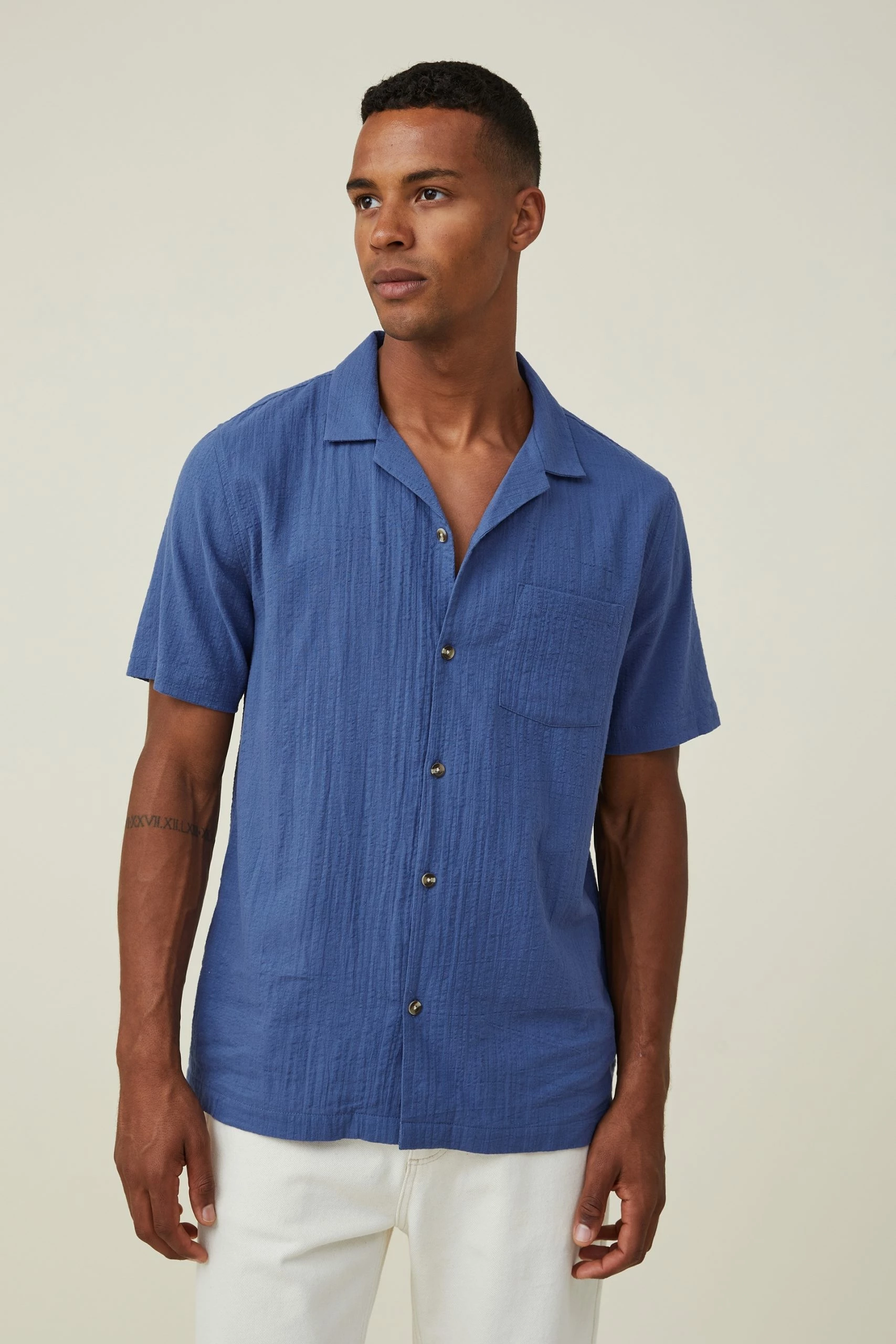 Cotton On Men Riviera Short Sleeve Shirt