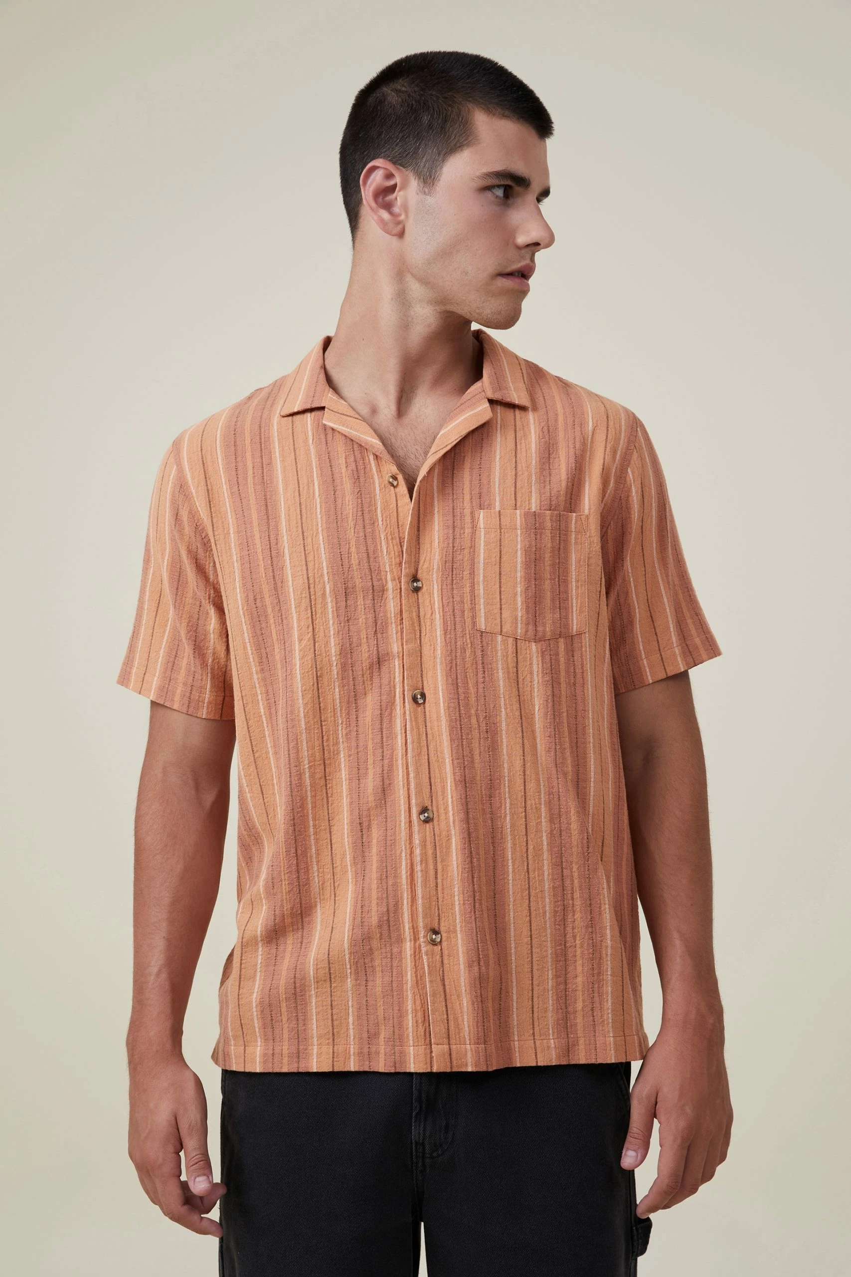 Cotton On Men Riviera Short Sleeve Shirt