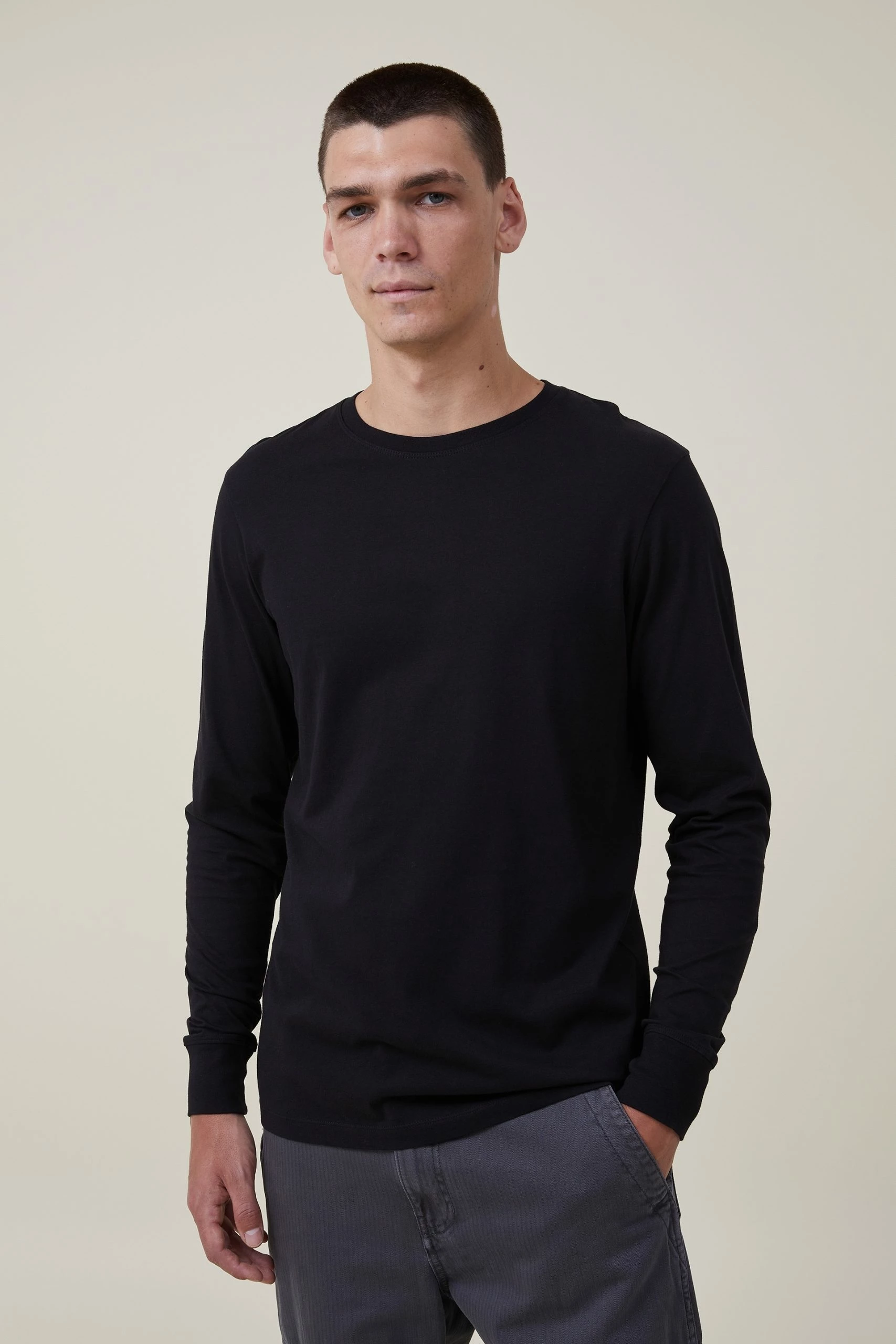 Cotton On Men Organic Long Sleeve T-Shirt