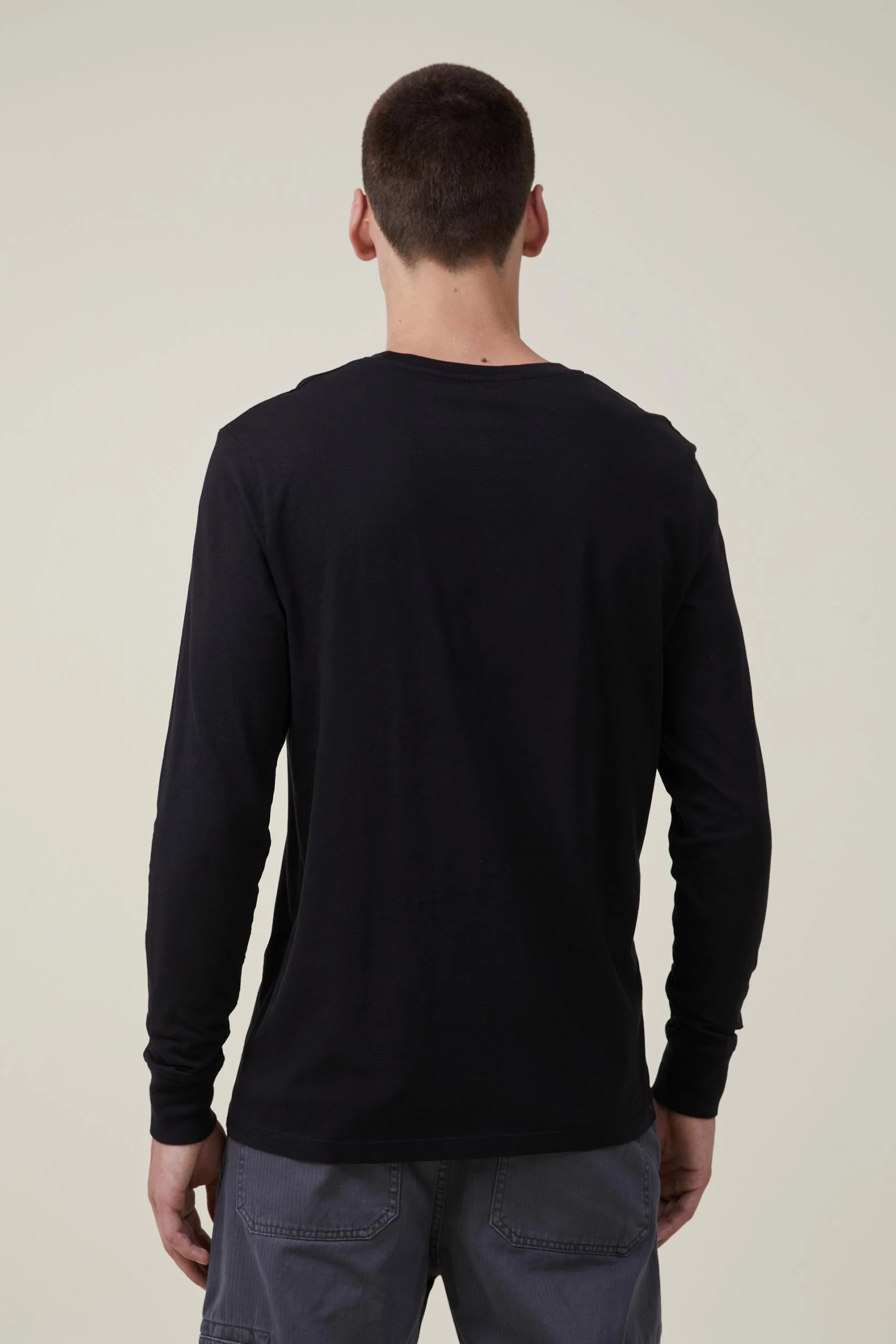 Cotton On Men Organic Long Sleeve T-Shirt - Image 3
