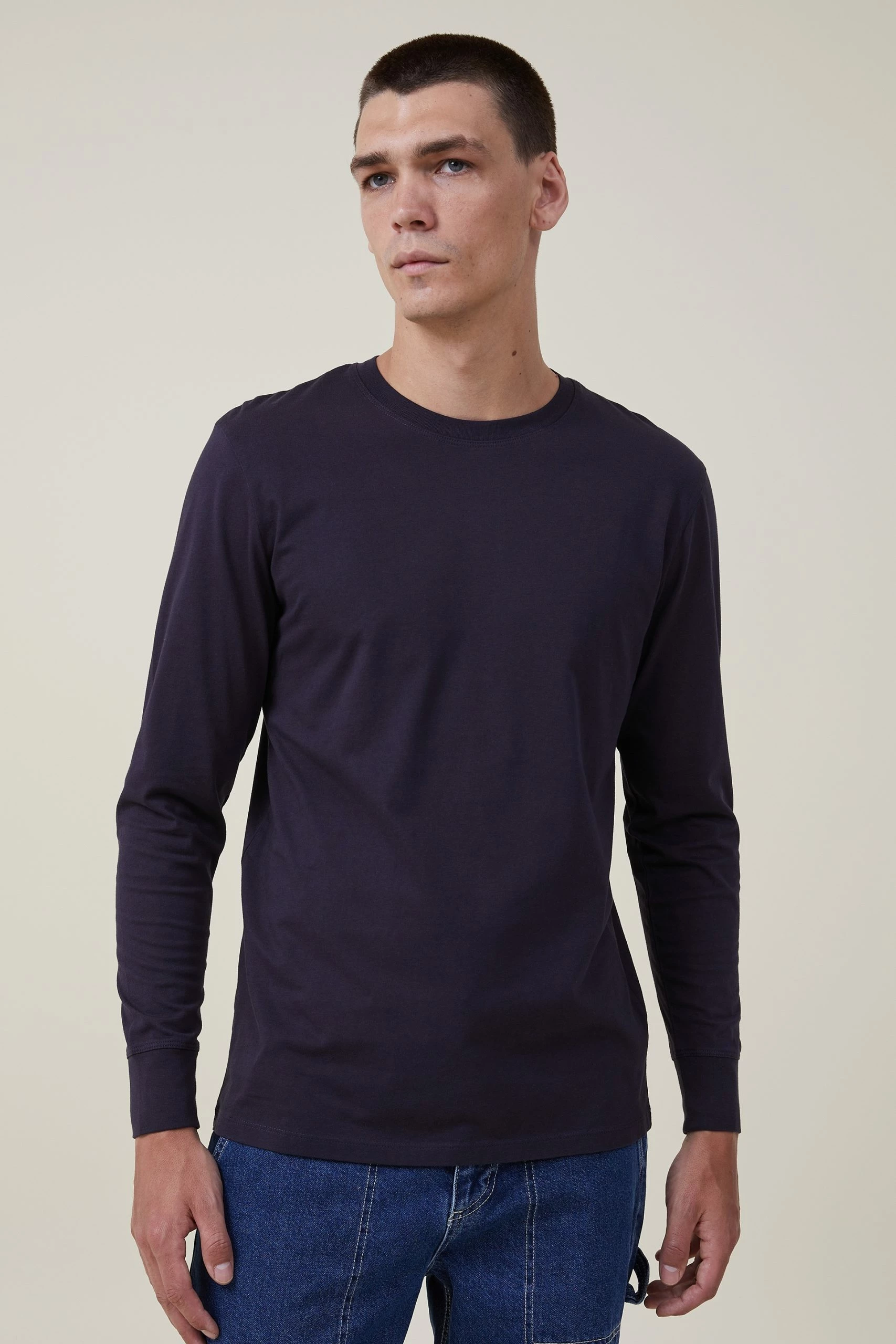 Cotton On Men Organic Long Sleeve T-Shirt