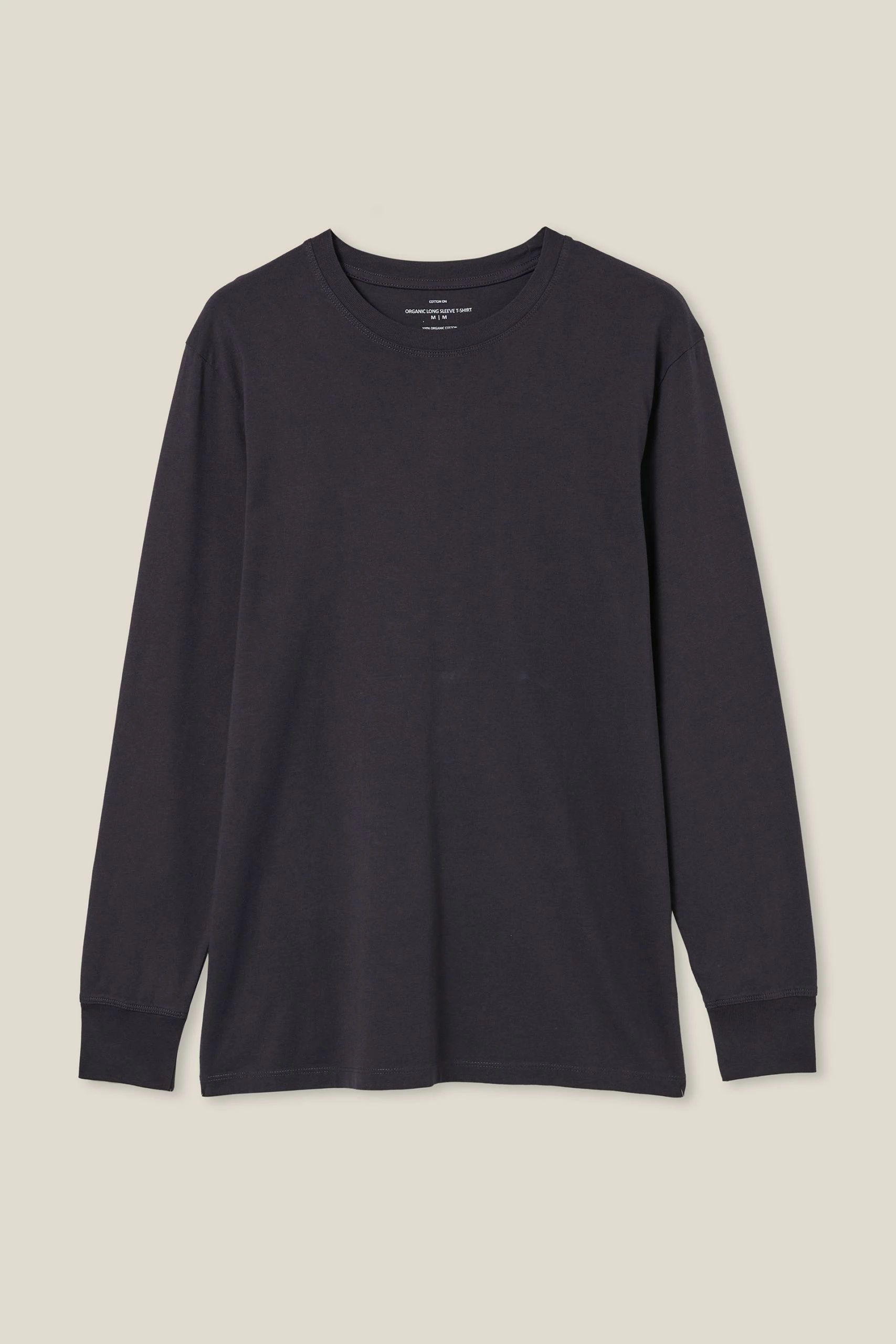 Cotton On Men Organic Long Sleeve T-Shirt - Image 4