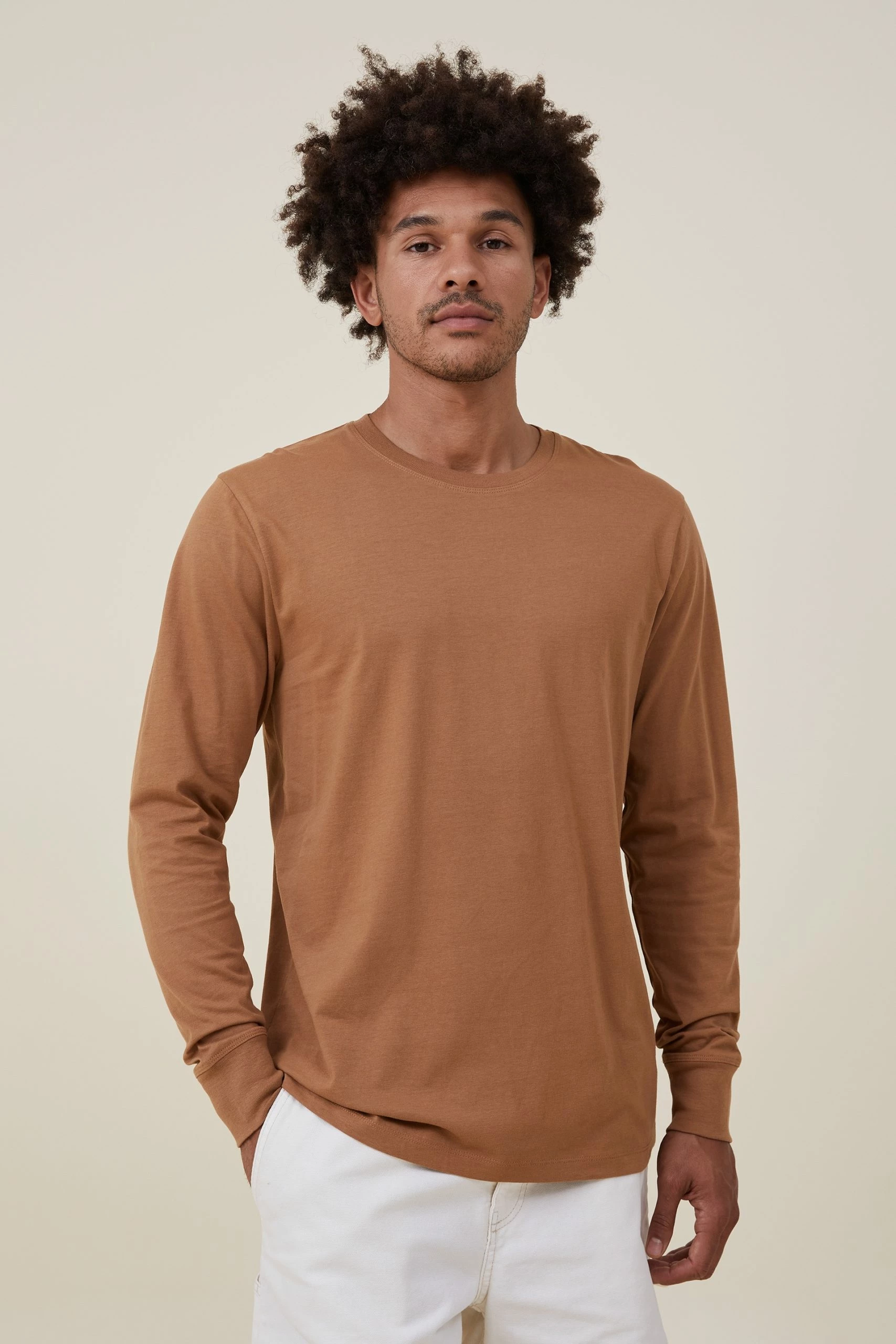 Cotton On Men Organic Long Sleeve T-Shirt