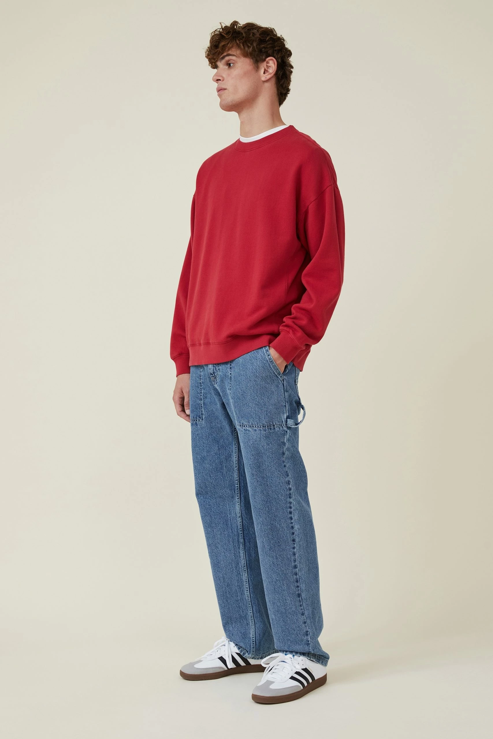 Cotton On Men Oversized Crew Fleece - Image 2