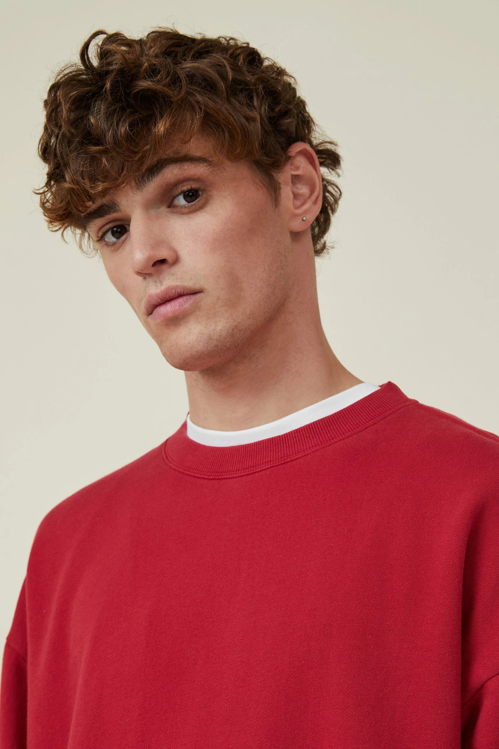 Cotton On Men Oversized Crew Fleece - Image 4