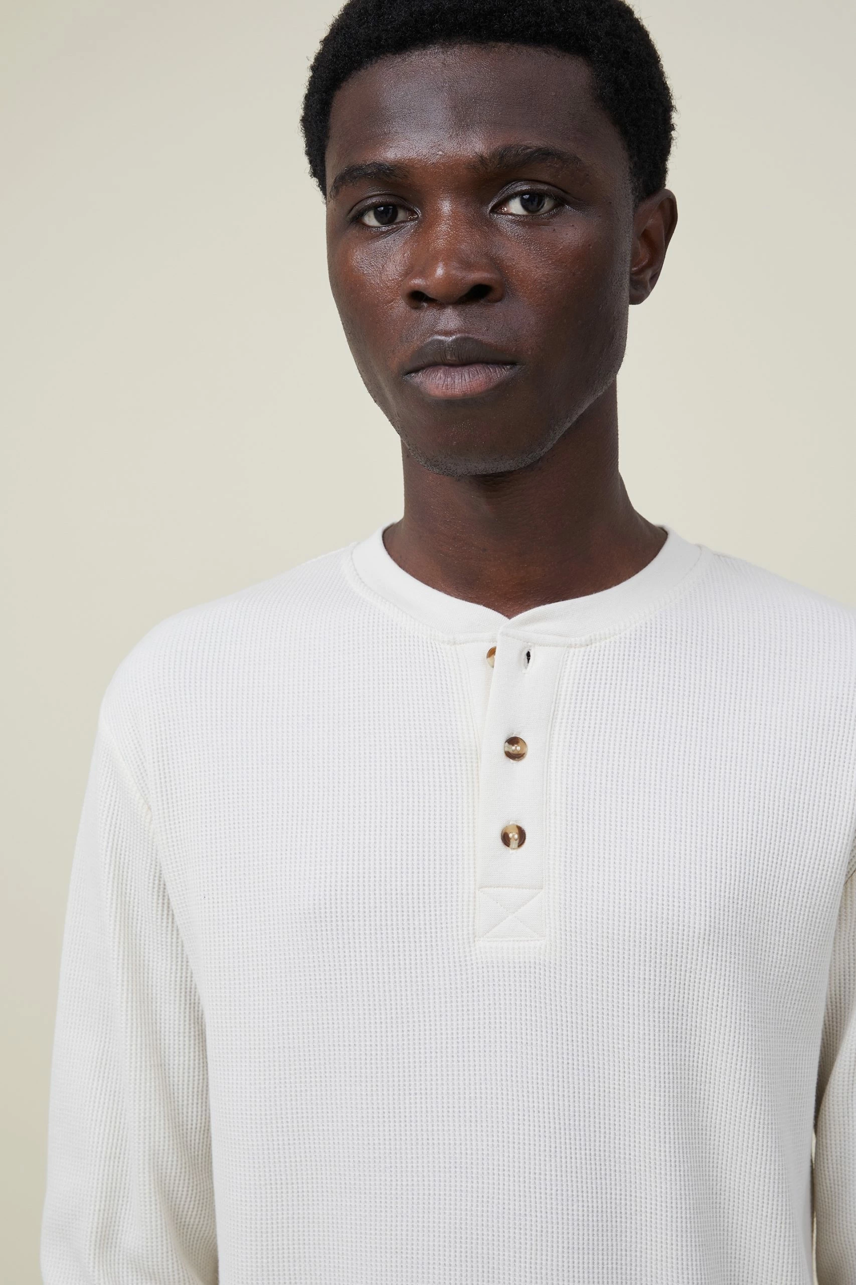 Cotton On Men Textured Long Sleeve Tshirt - Image 4