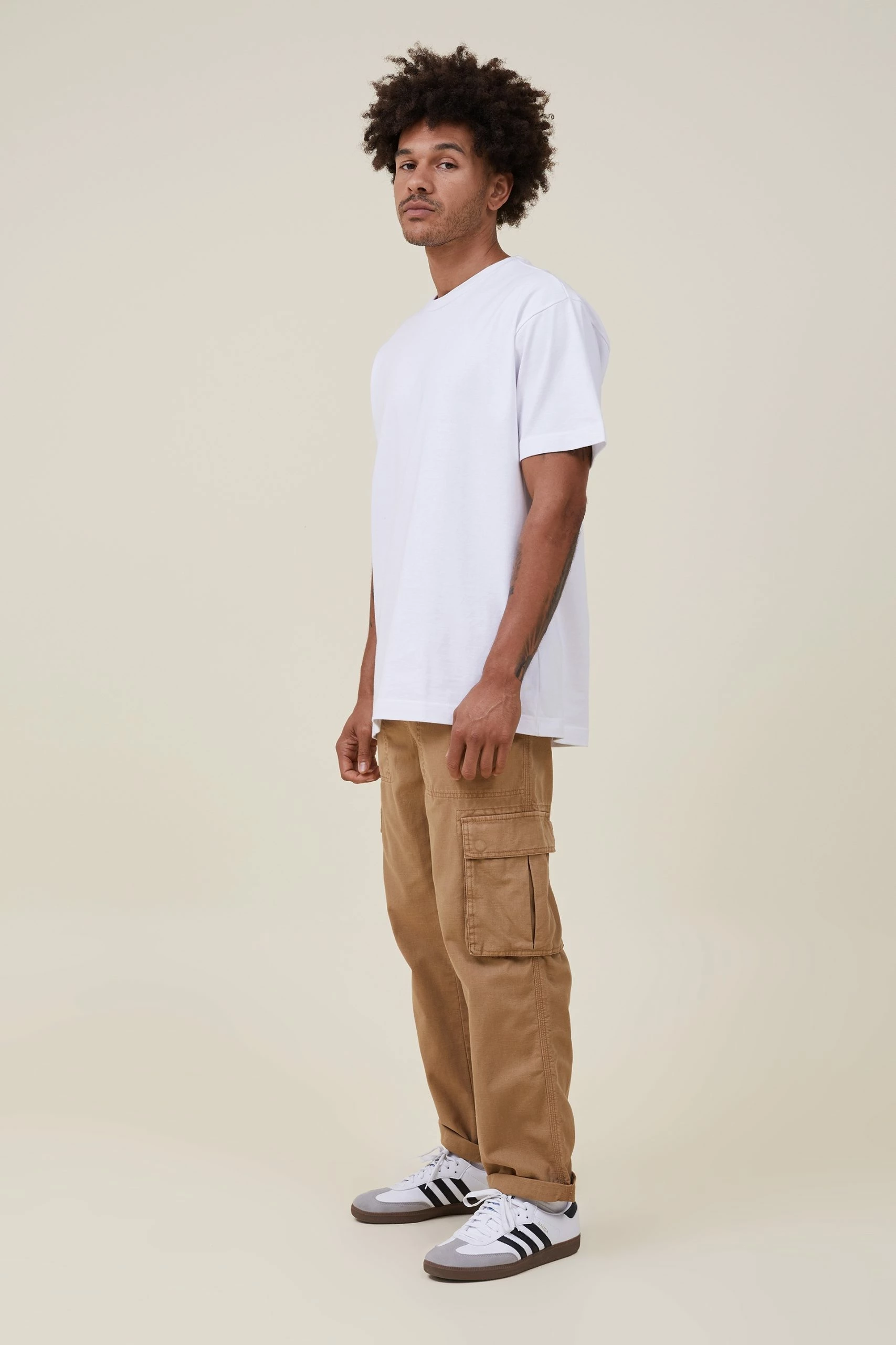 Cotton On Men Elastic Worker Pant