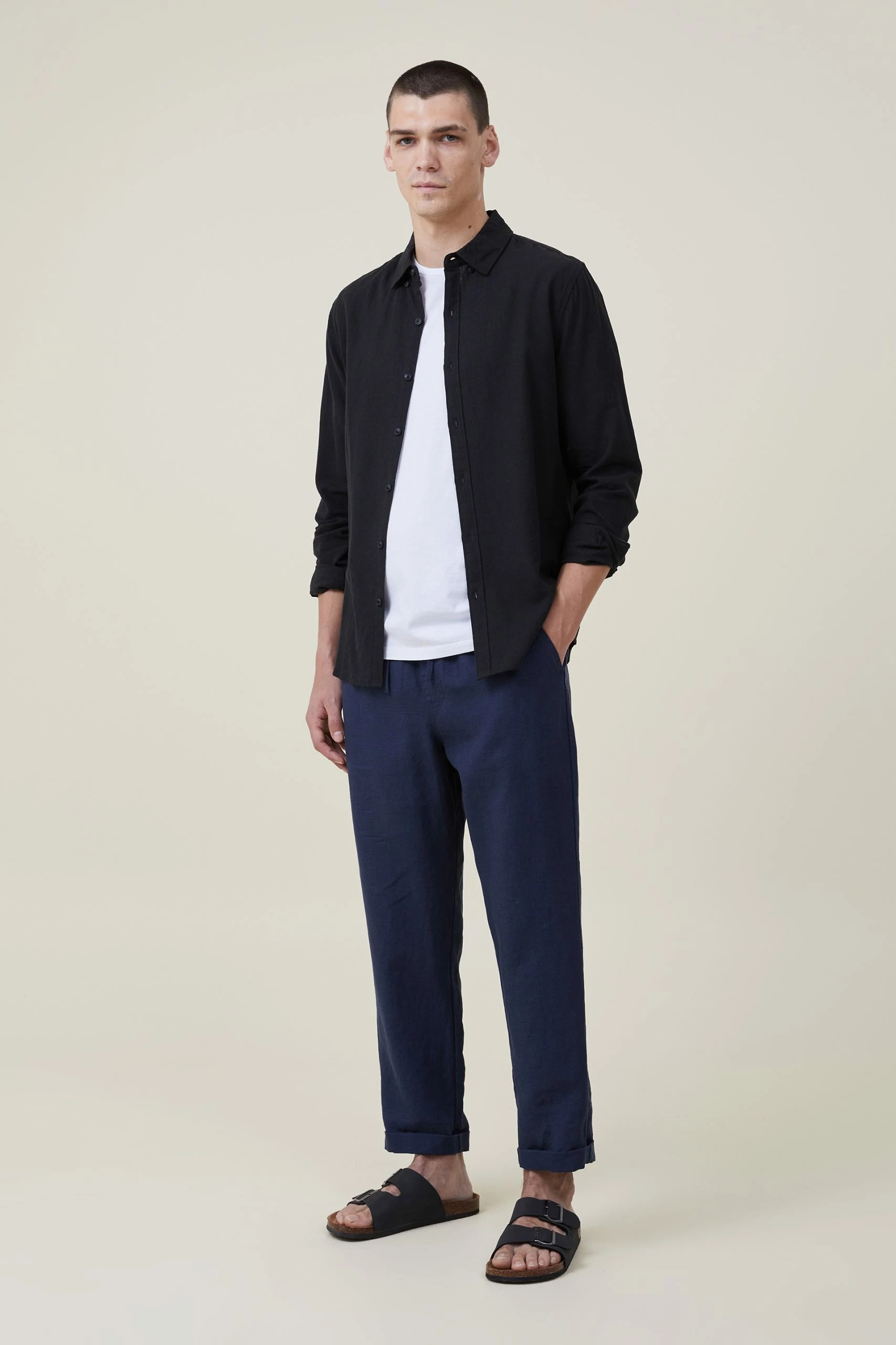 Cotton On Men Linen Pant