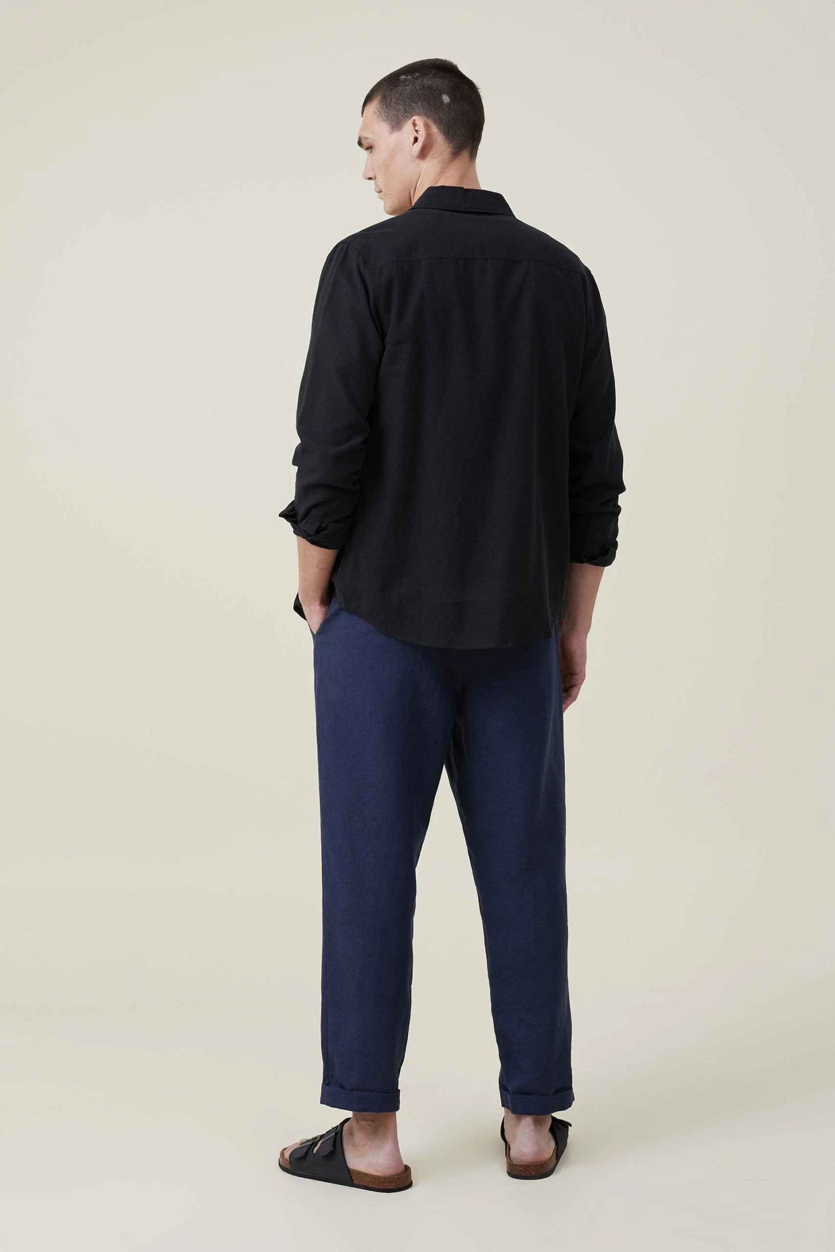 Cotton On Men Linen Pant - Image 3