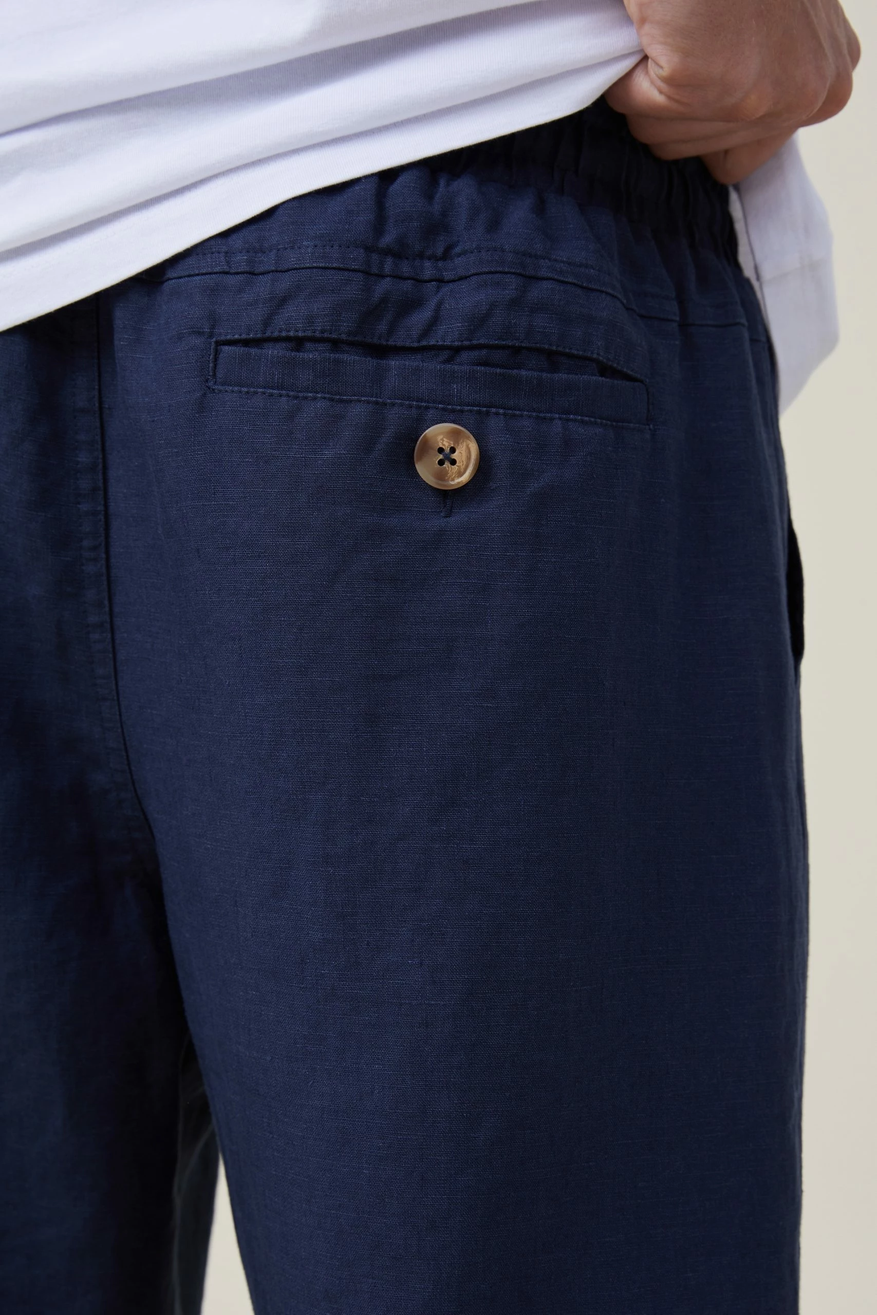 Cotton On Men Linen Pant - Image 4