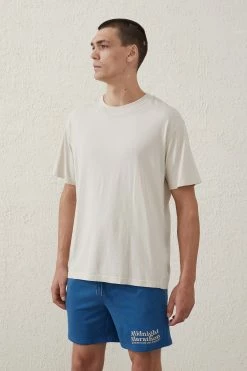 Cotton On Men Active Graphic Fleece Short