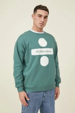 Cotton On Men Ed Sheeran Crew Fleece