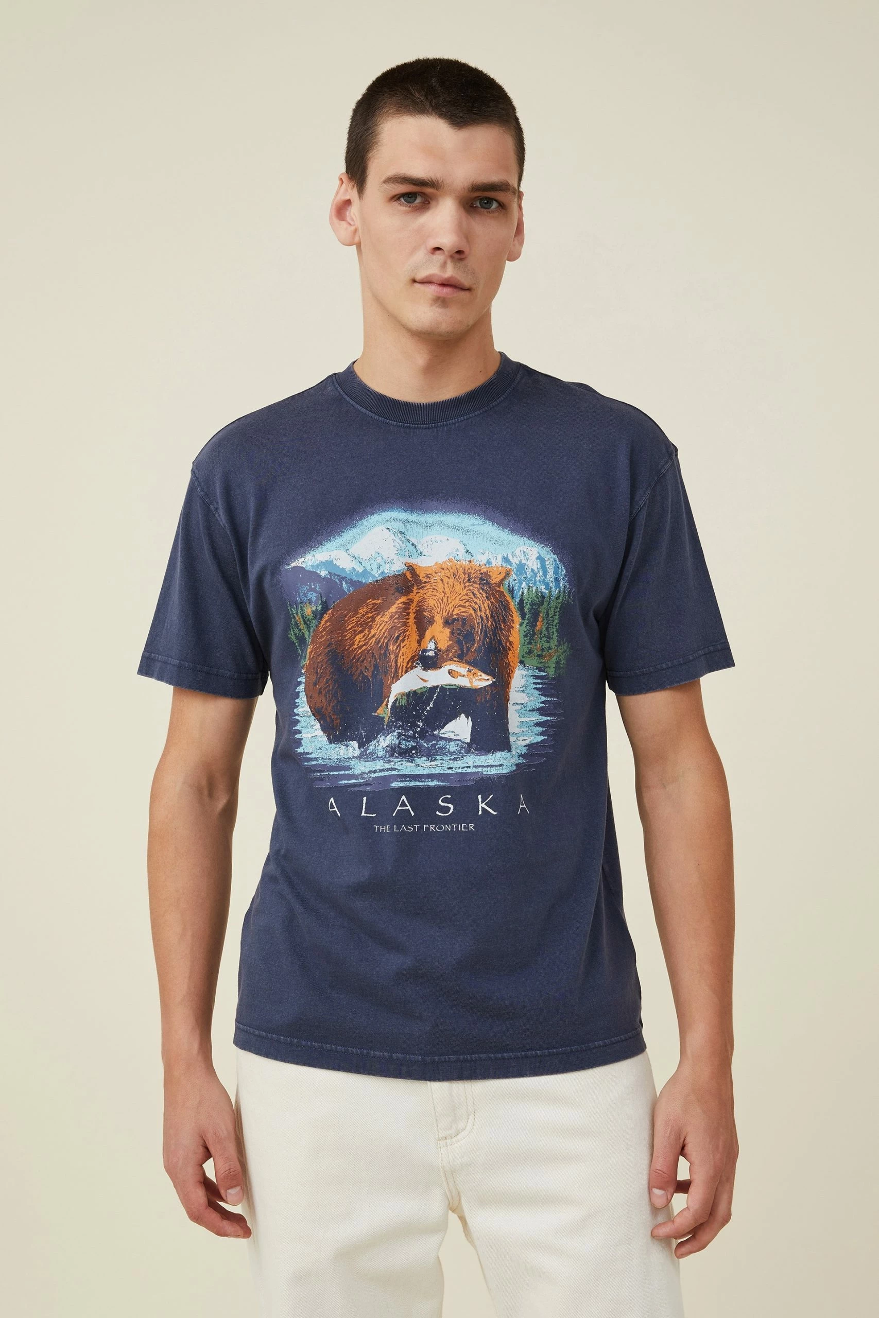 Cotton On Men Premium Loose Fit Art T-Shirt