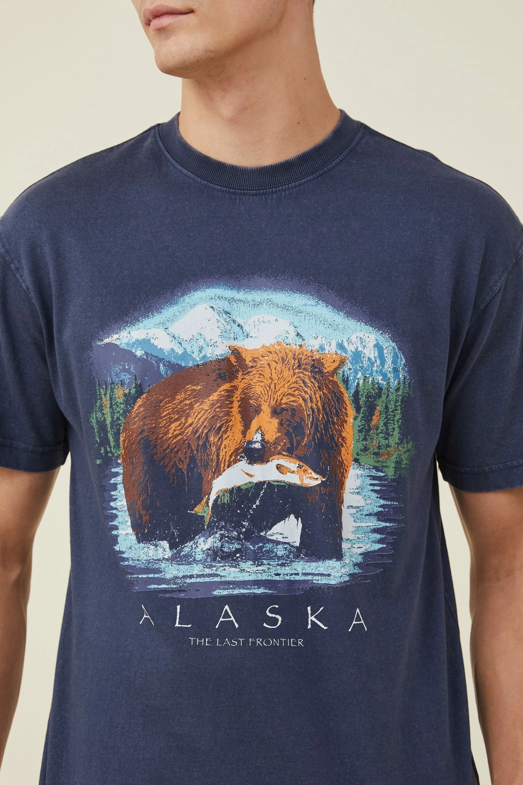 Cotton On Men Premium Loose Fit Art T-Shirt - Image 4