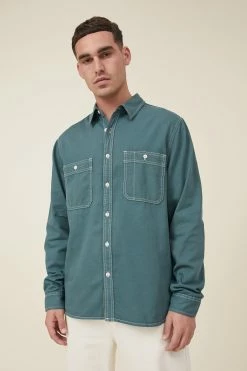 Cotton On Men Brooklyn Long Sleeve Shirt