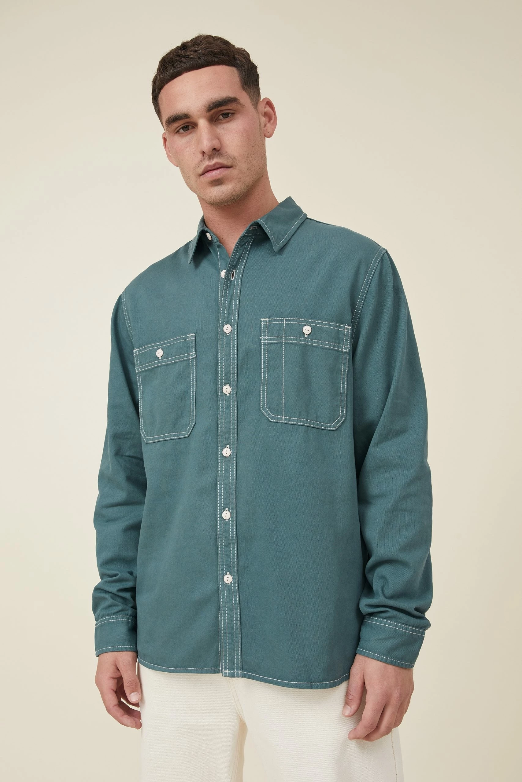 Cotton On Men Brooklyn Long Sleeve Shirt