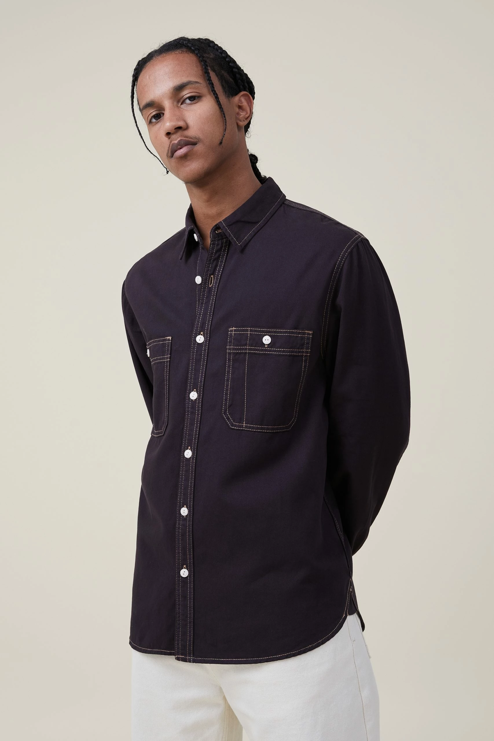 Cotton On Men Brooklyn Long Sleeve Shirt