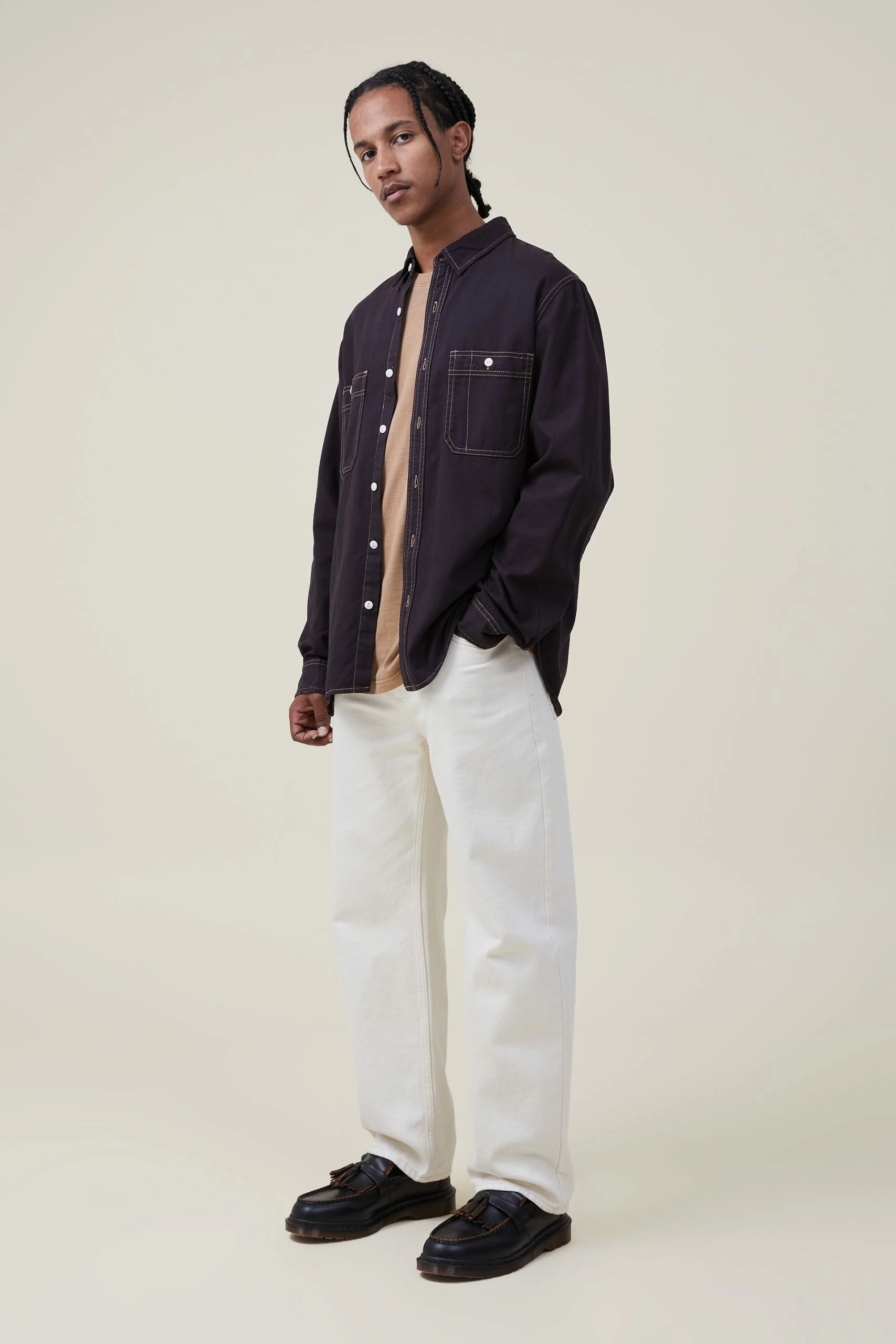 Cotton On Men Brooklyn Long Sleeve Shirt - Image 4