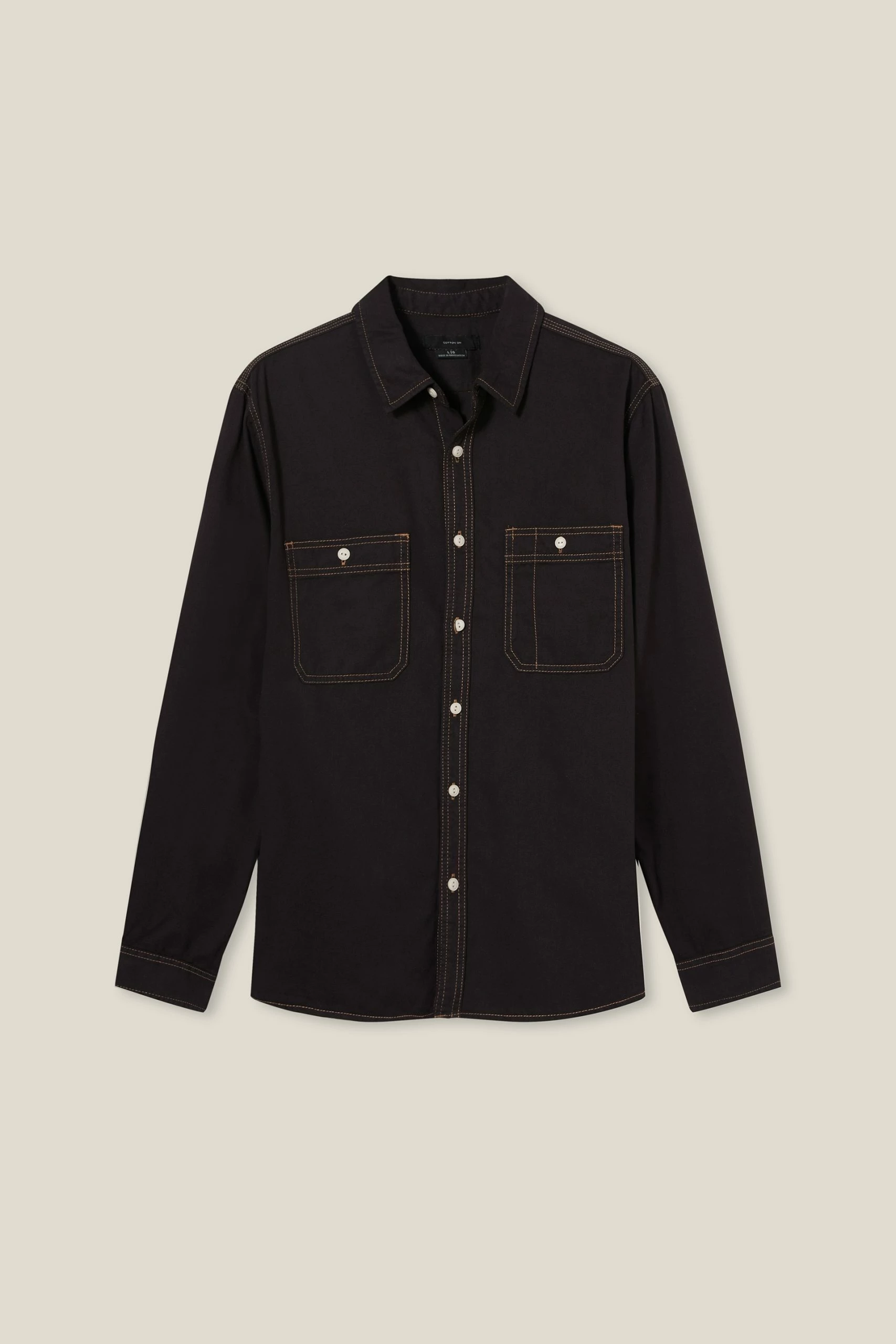 Cotton On Men Brooklyn Long Sleeve Shirt - Image 5