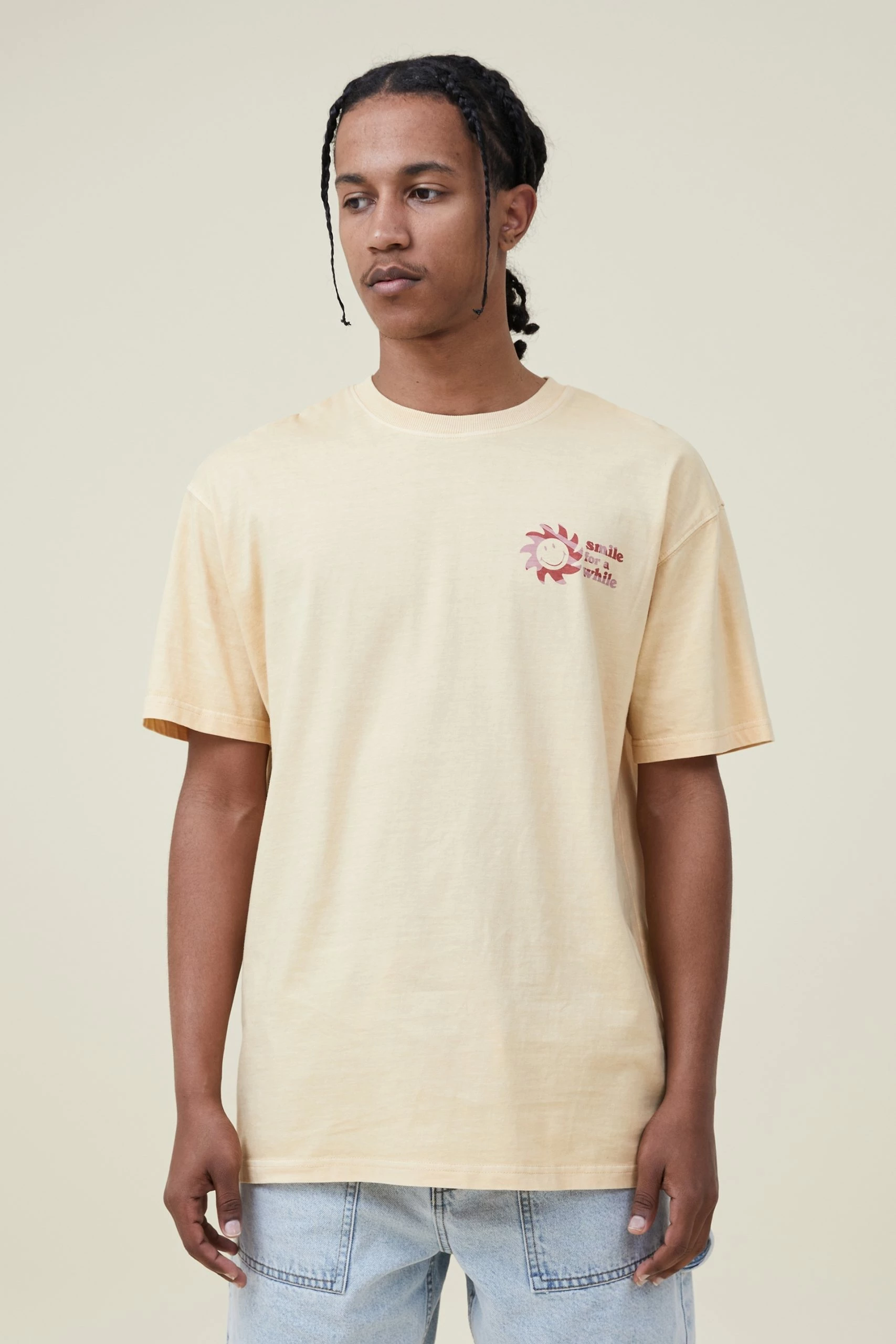 Cotton On Men Smiley Loose Fit T-Shirt - Image 3