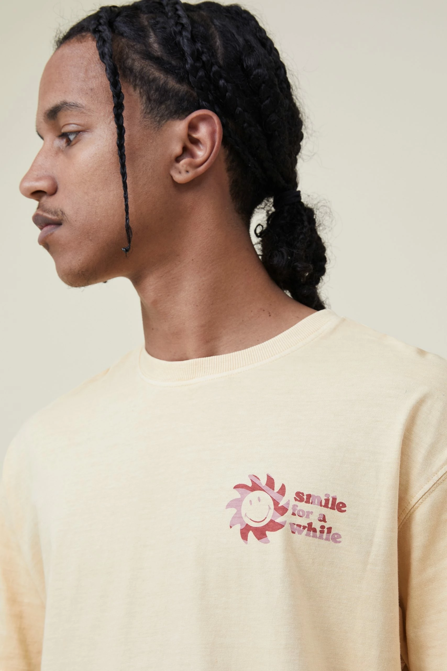 Cotton On Men Smiley Loose Fit T-Shirt - Image 4