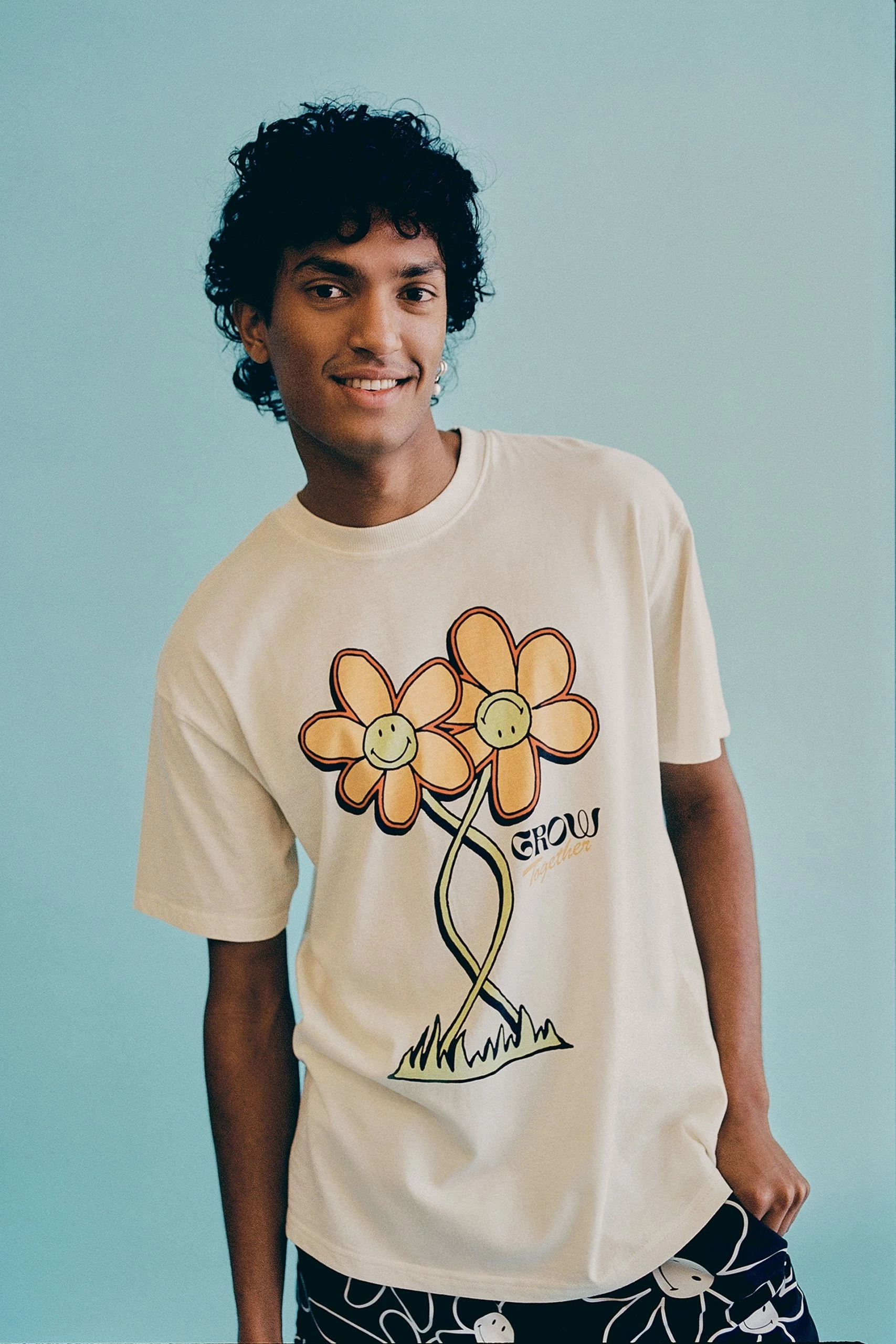 Cotton On Men Smiley Loose Fit T-Shirt