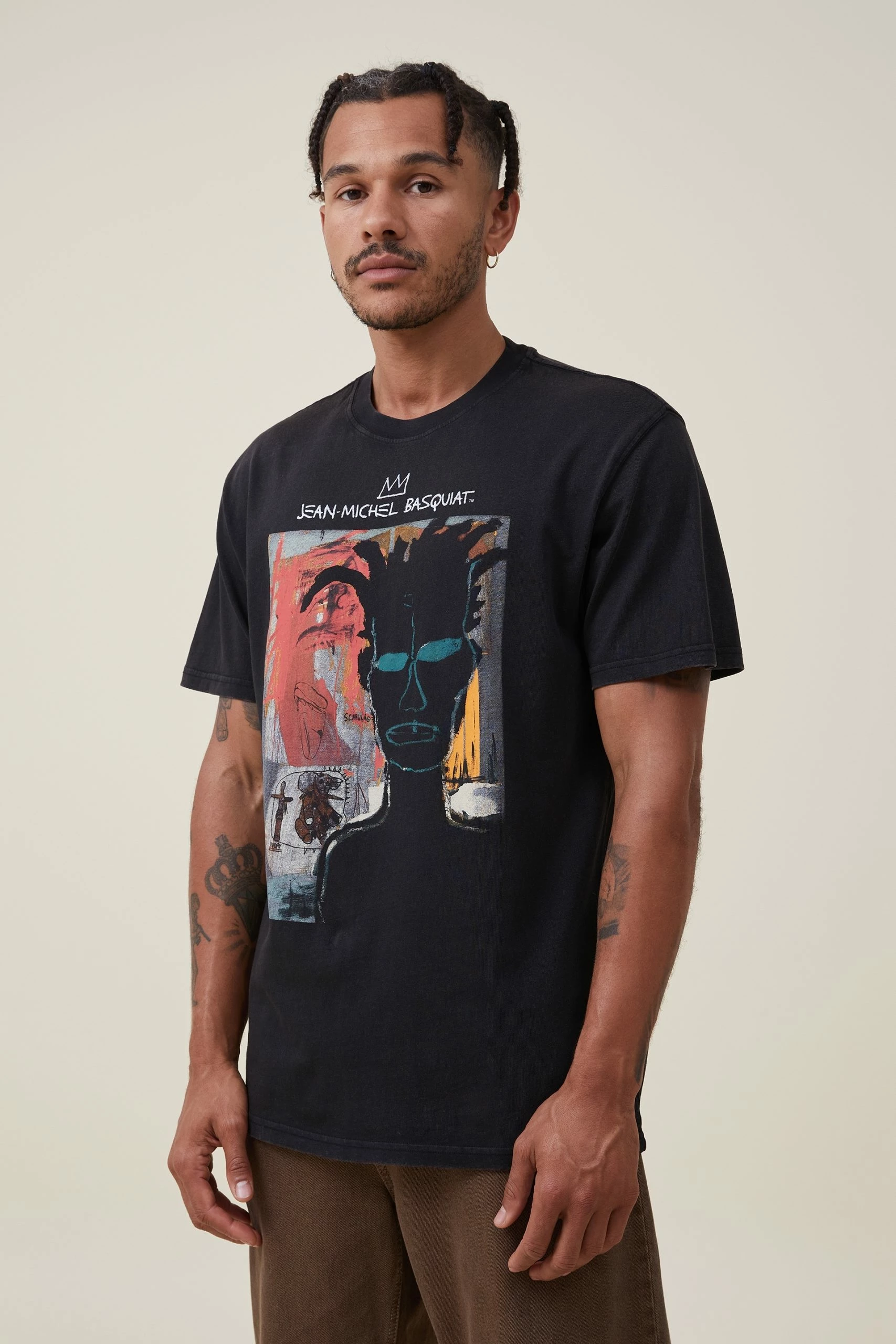 Cotton On Men Basquiat Loose Fit T-Shirt