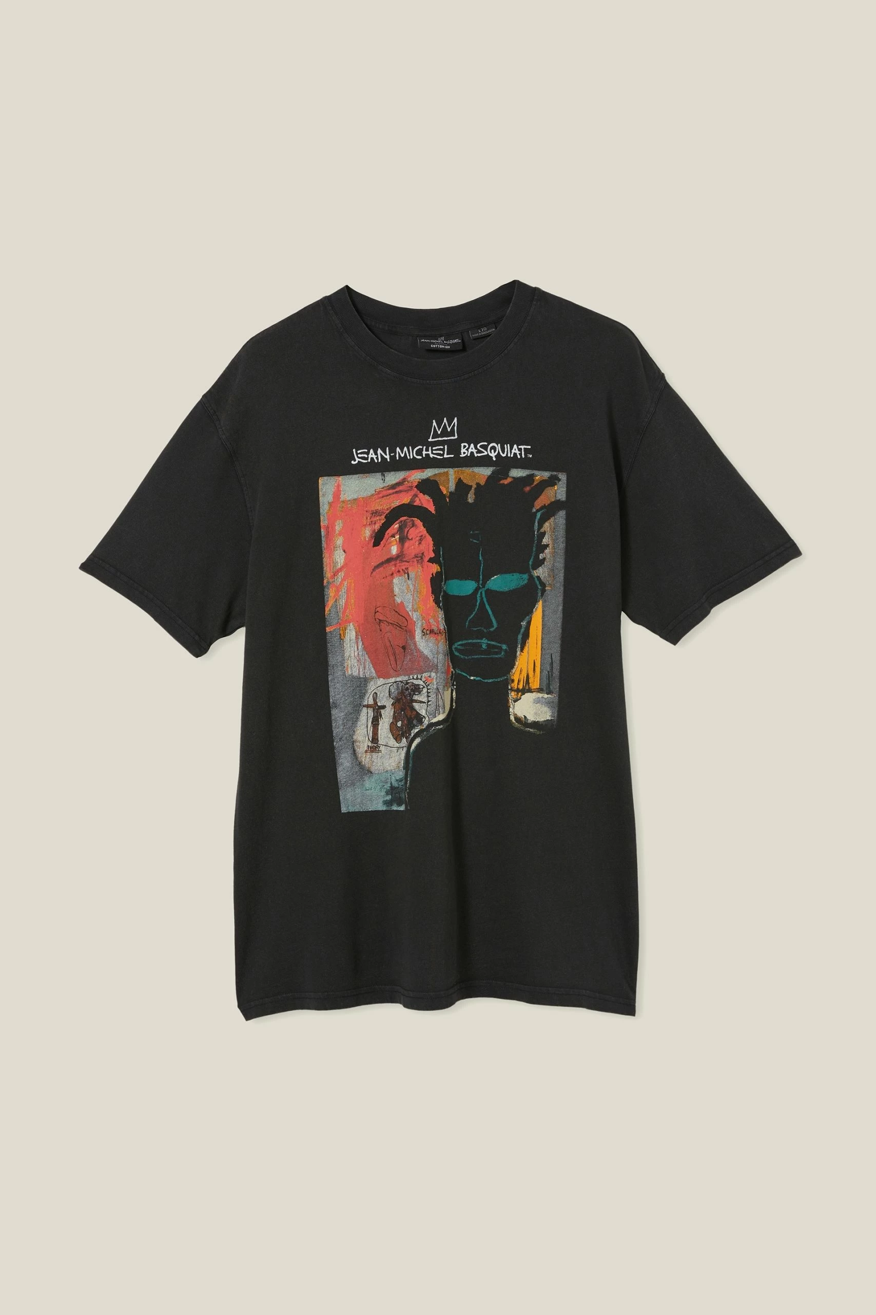Cotton On Men Basquiat Loose Fit T-Shirt - Image 5