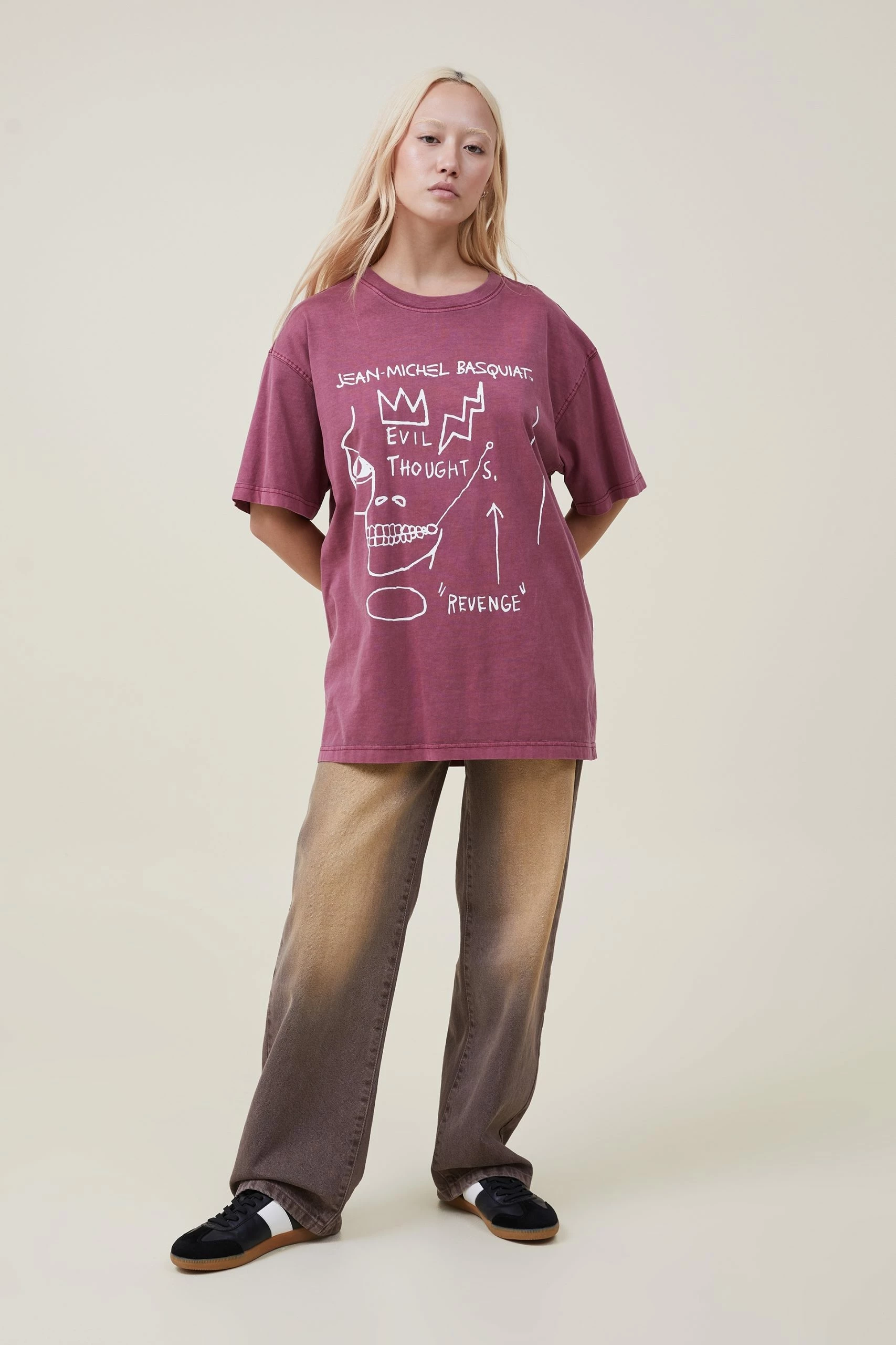 Cotton On Men Basquiat Loose Fit T-Shirt - Image 2