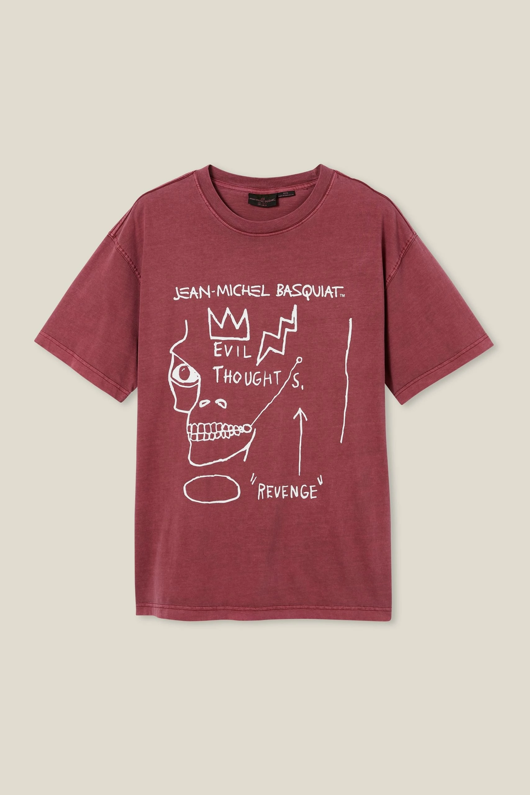 Cotton On Men Basquiat Loose Fit T-Shirt - Image 5