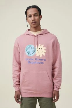 Cotton On Men Smiley Fleece Pullover