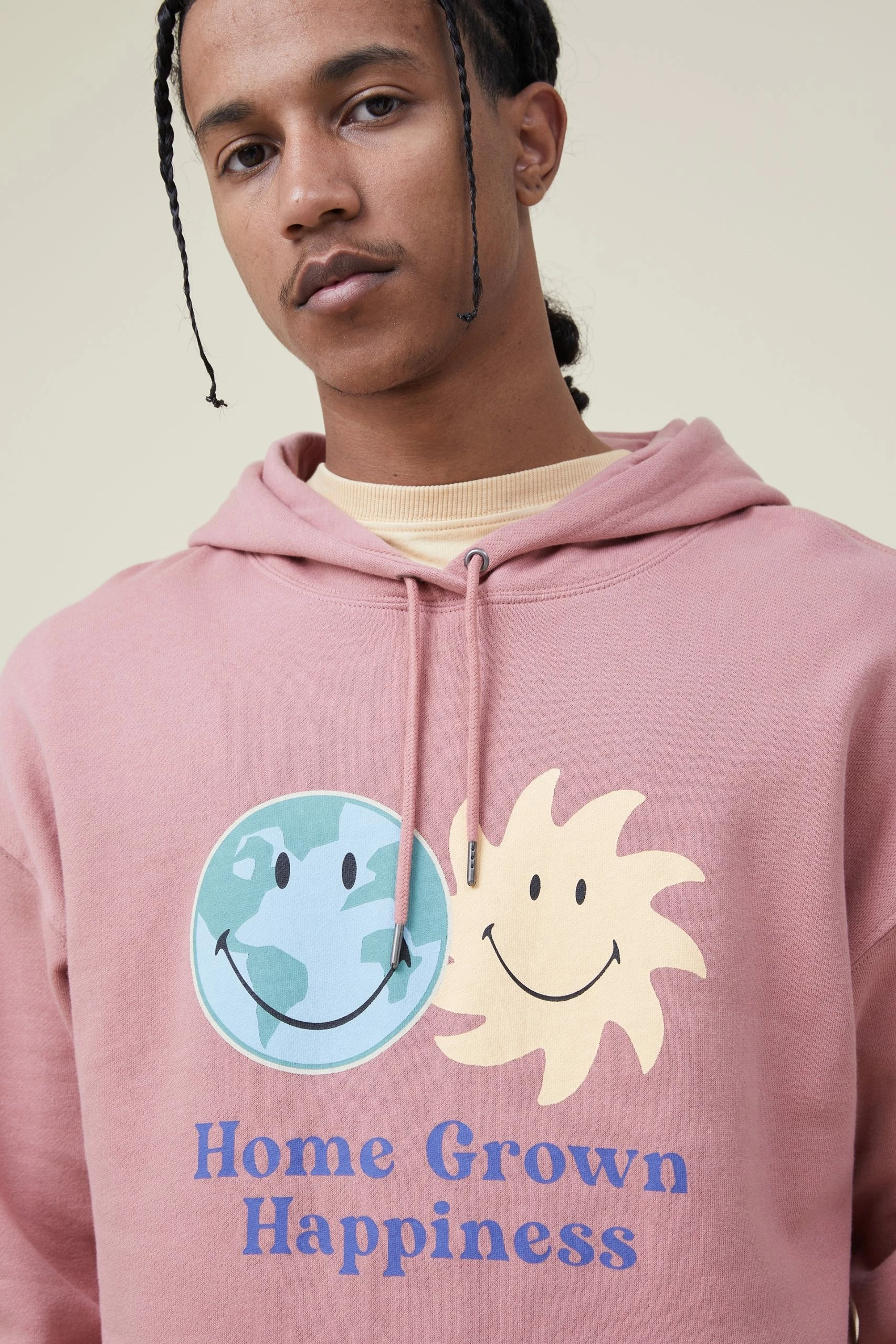 Cotton On Men Smiley Fleece Pullover - Image 4