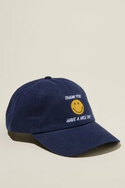 Cotton On Men Smiley Dad Hat