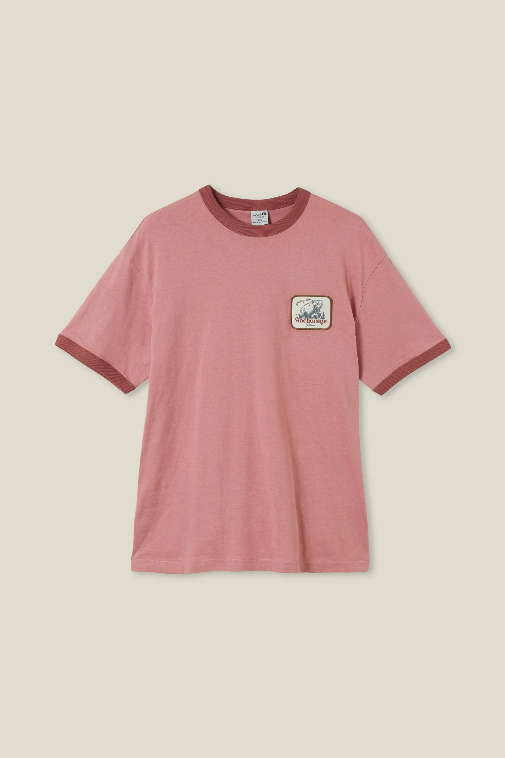 Cotton On Men Premium Loose Fit Souvenir T-Shirt - Image 5