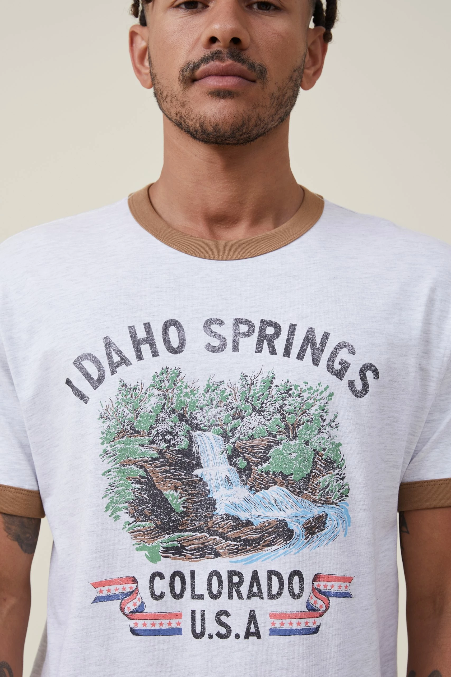 Cotton On Men Premium Loose Fit Souvenir T-Shirt - Image 4