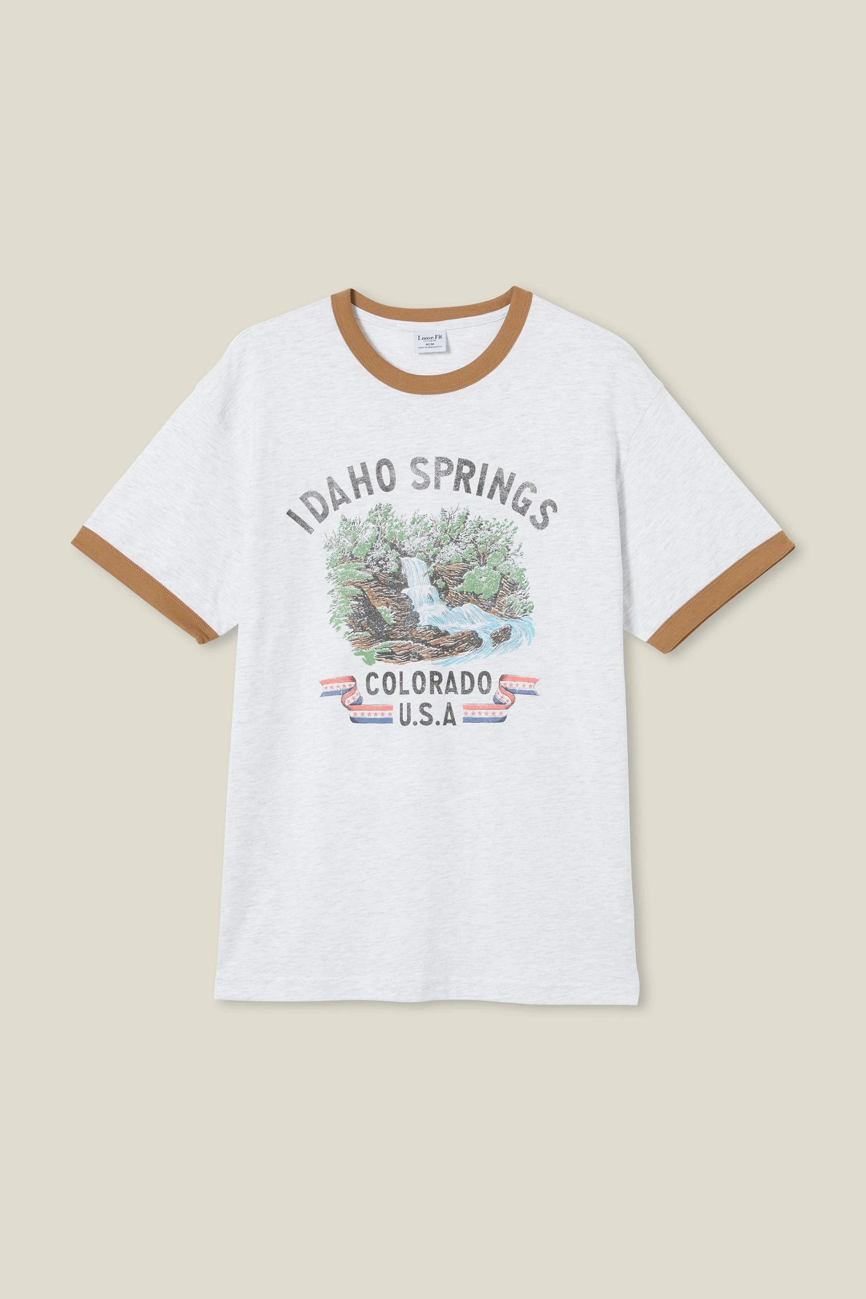 Cotton On Men Premium Loose Fit Souvenir T-Shirt - Image 5