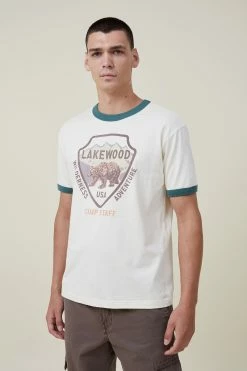 Cotton On Men Premium Loose Fit Souvenir T-Shirt